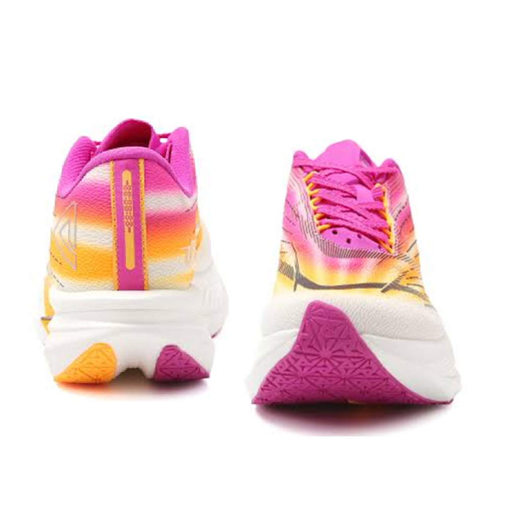 ZAPATILLAS RUNNING PEAK MUJER WHITE PUPLE YELLOW - 4