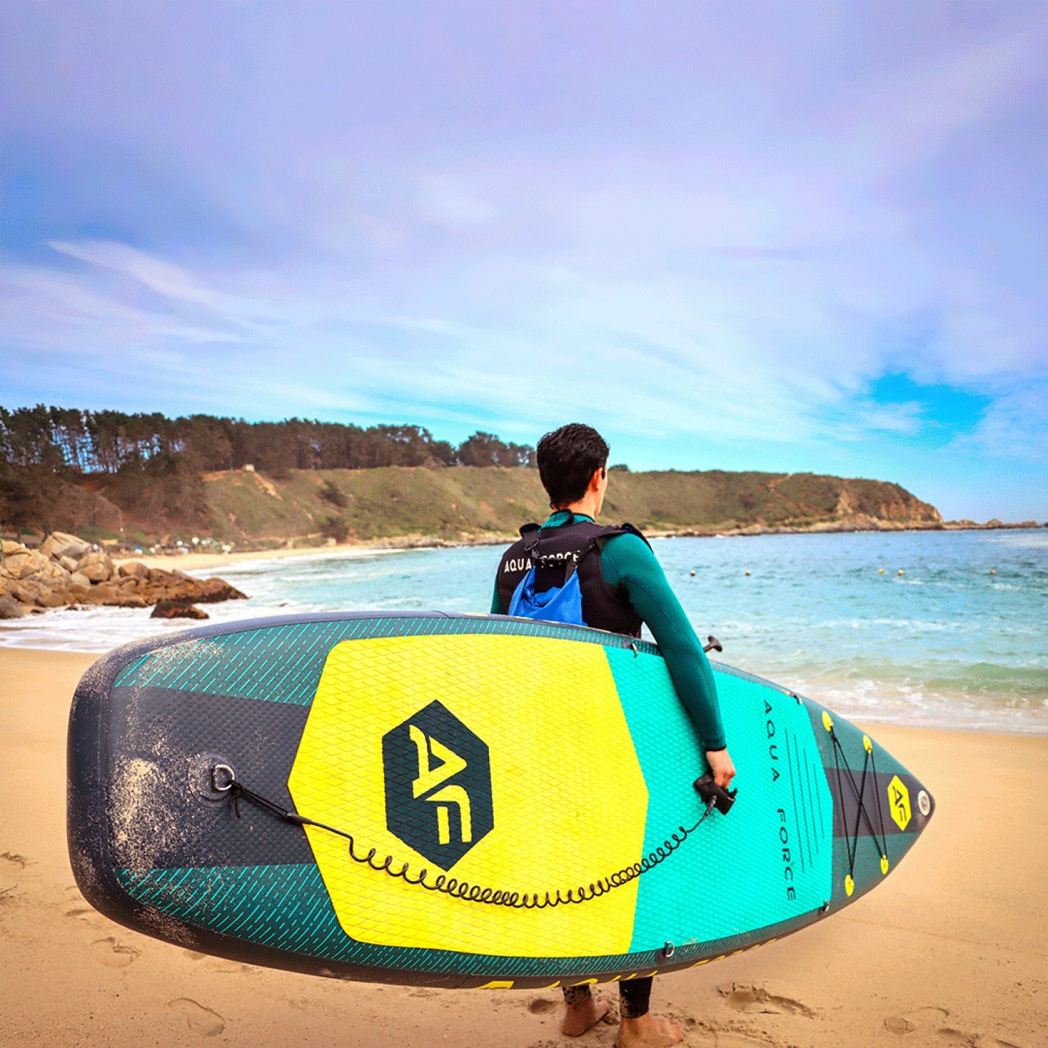 TABLA SURF AQUA FORCE 11’6” KAUAI STAND UP PADDLE - 2