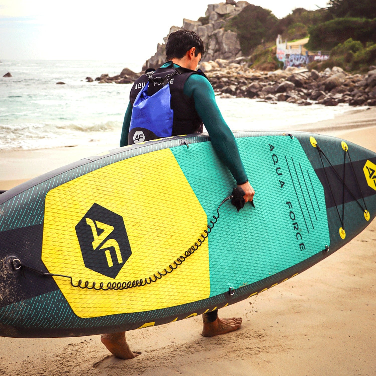 TABLA SURF AQUA FORCE 11’6” KAUAI STAND UP PADDLE - 3