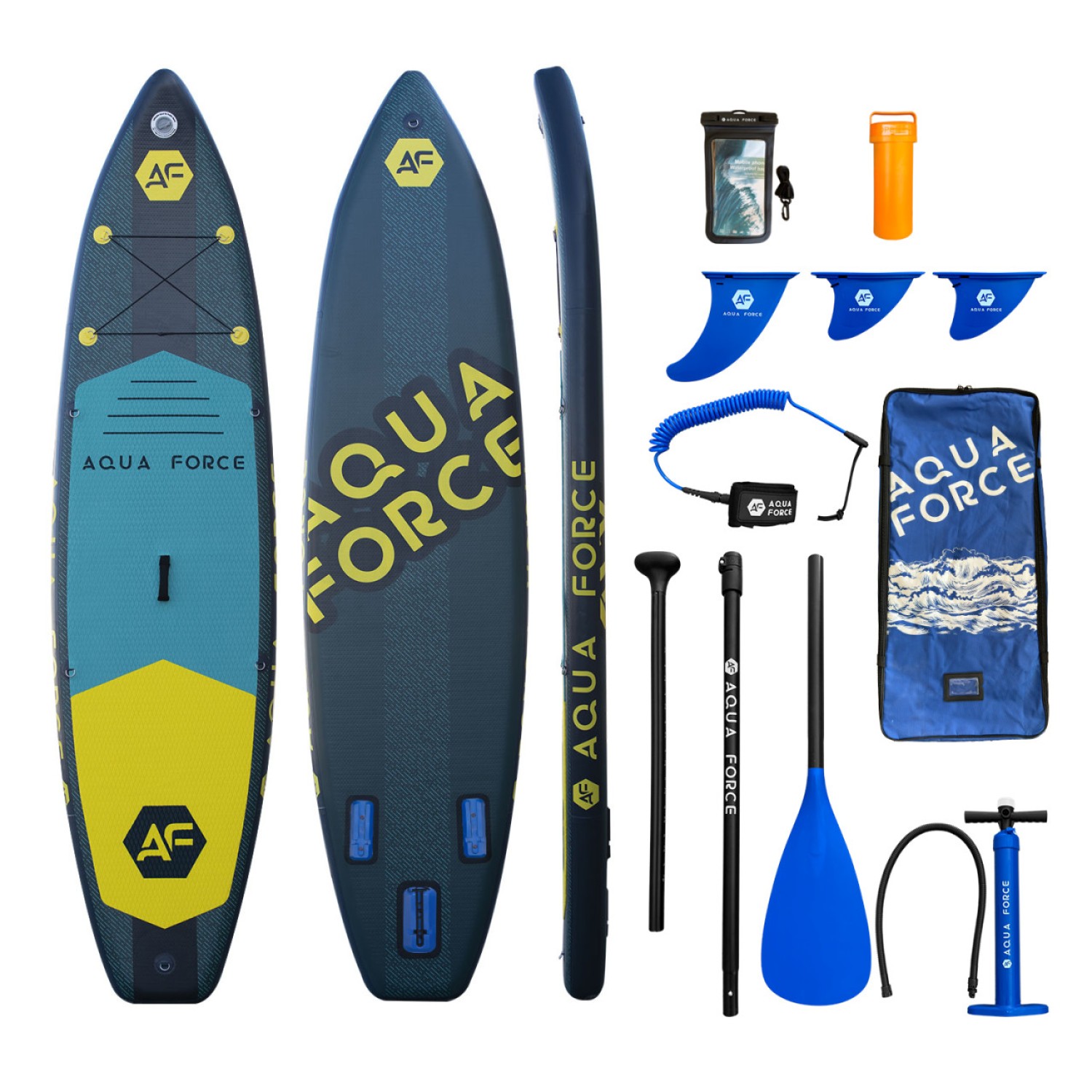 TABLA SURF AQUA FORCE 11’6” KAUAI STAND UP PADDLE - 4