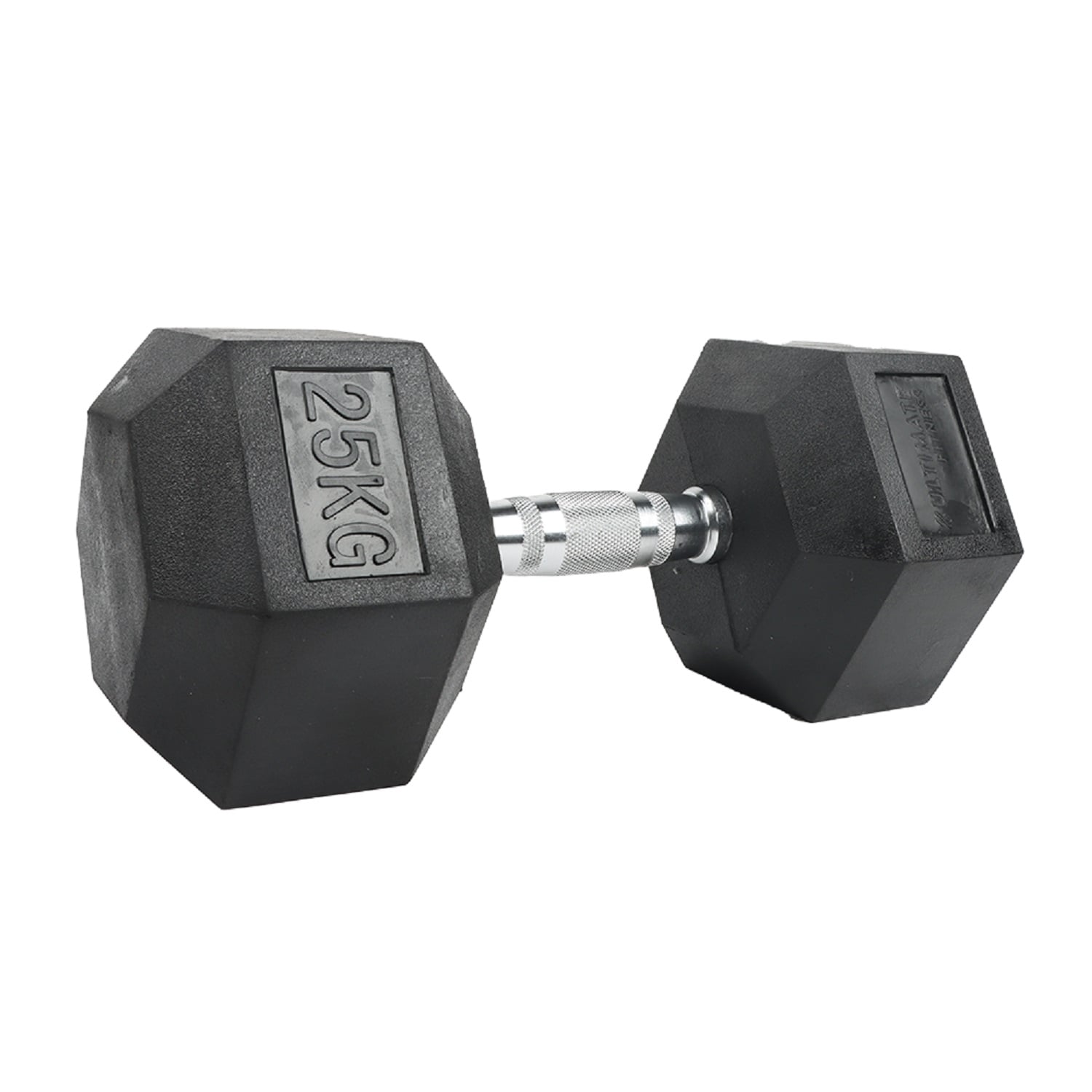 MANCUERNA ULTIMATE FITNESS 25KG HEXAGONAL - 2