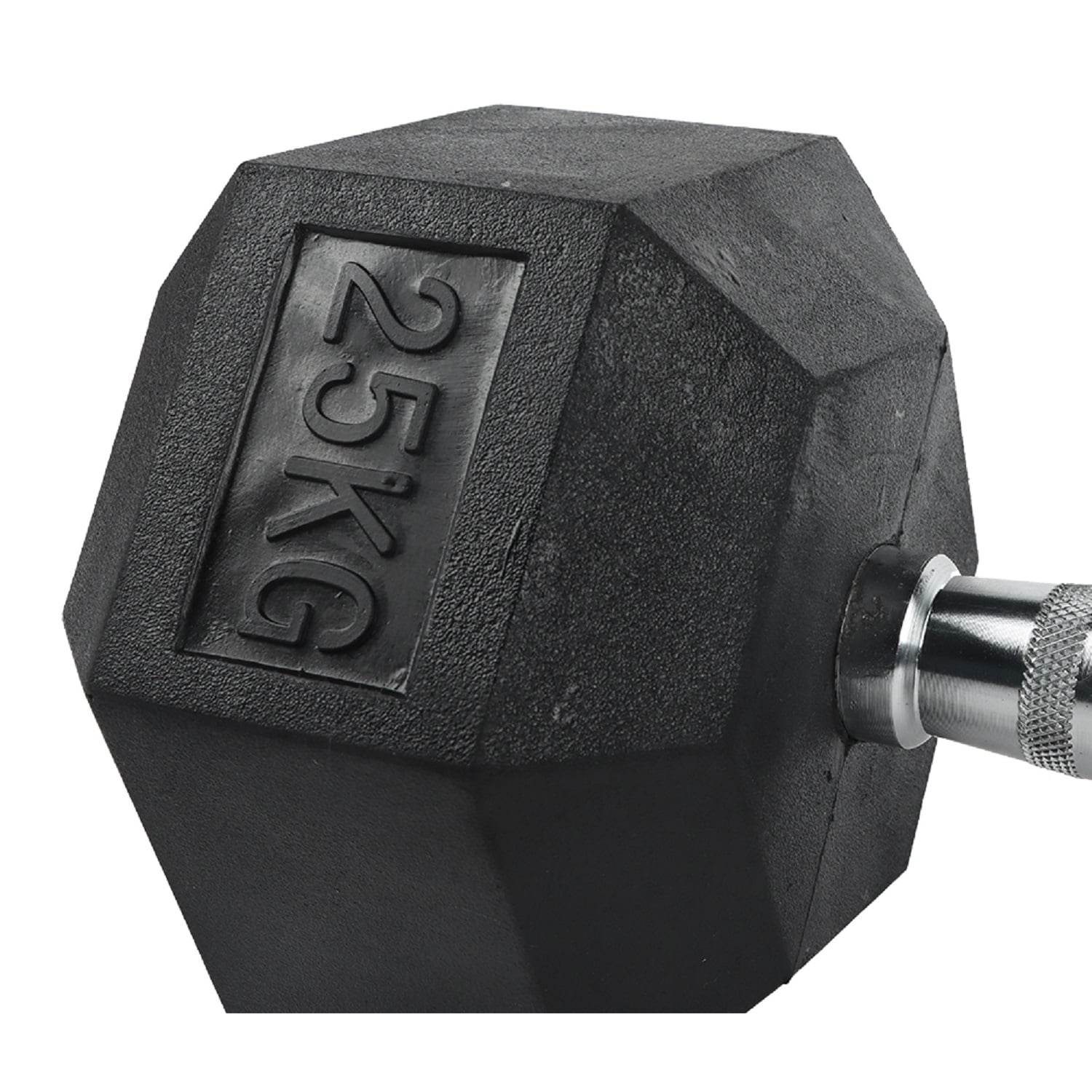 MANCUERNA ULTIMATE FITNESS 25KG HEXAGONAL - 3