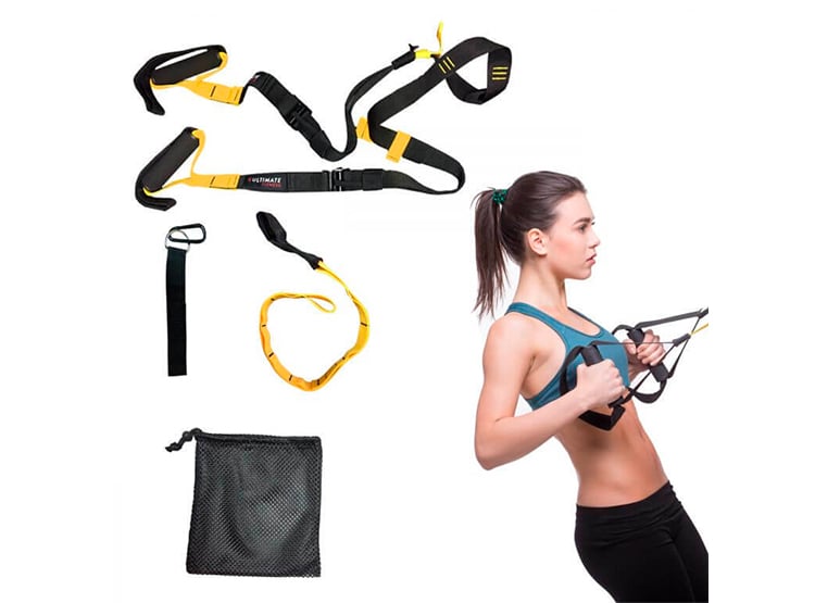 BANDAS ULTIMATE FITNESS TRX PRO NEGRO SUSPENSIÓN - 3