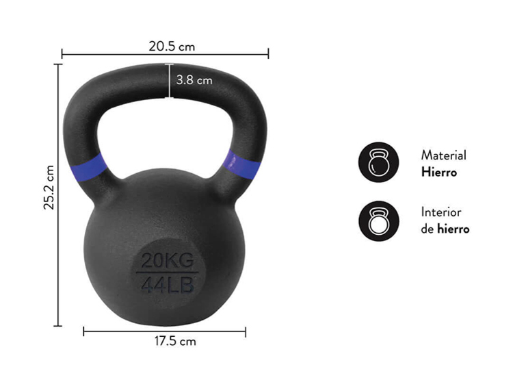 KETTLEBELL ELITE 20 KG - 2