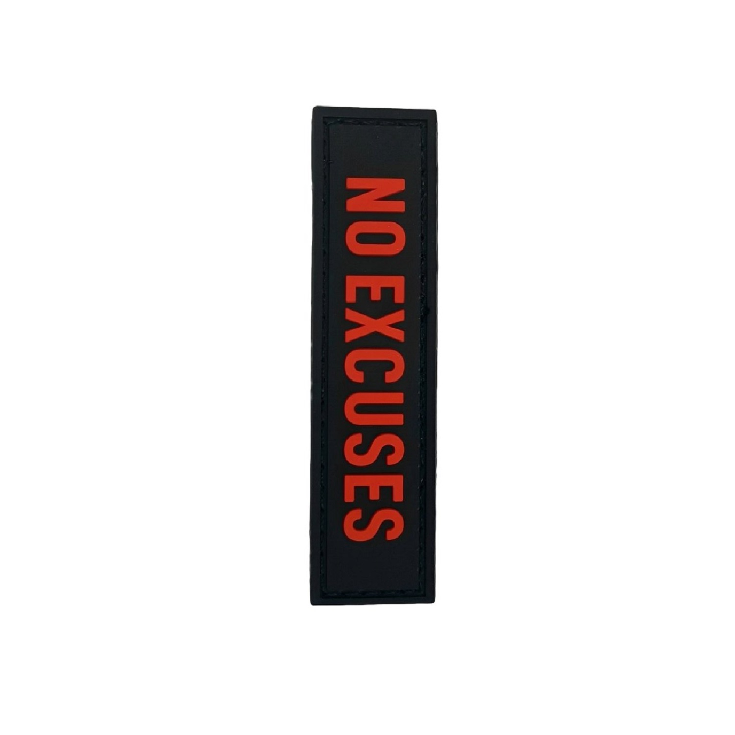 PARCHE ULTIMATE FITNESS NO EXCUSES NEGRO - 2