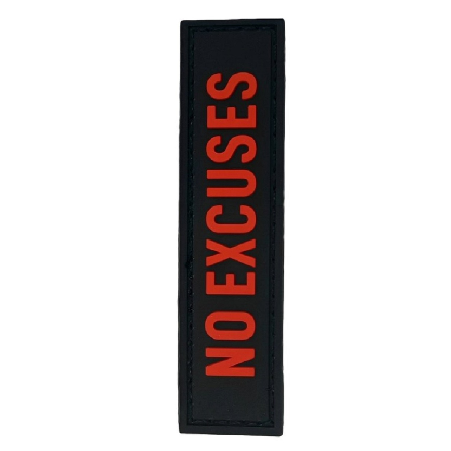 PARCHE ULTIMATE FITNESS NO EXCUSES NEGRO - 3