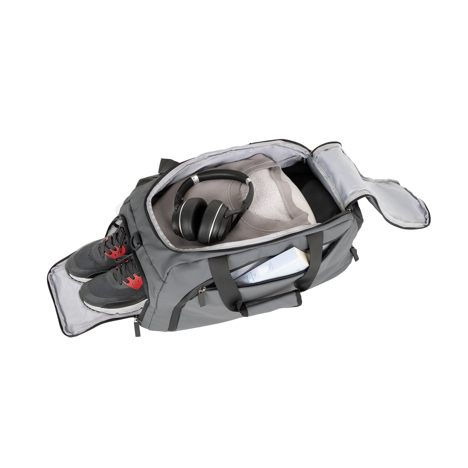 BOLSO TERRA FORCE CORCOVADO GRIS CONVERTIBLE 45L - 7
