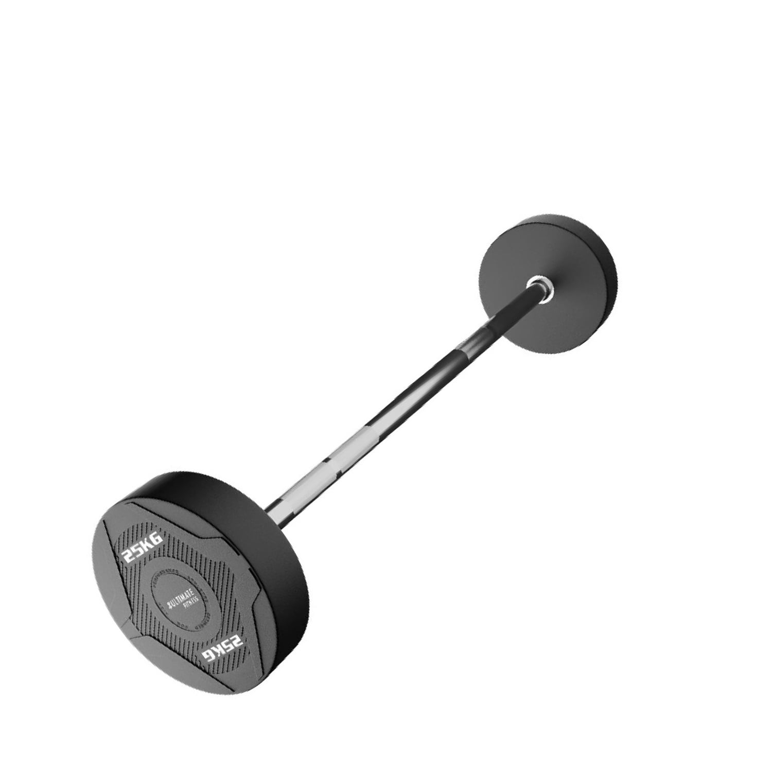 BARRA RECTA ULTIMATE FITNESS ACERO PESO FIJO 25 KG - 3