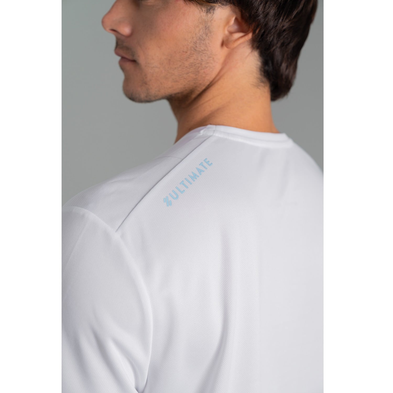 POLO DEPORTIVO TODA ACTIVIDAD HOMBRE ULTIMATE FITNESS WHITE ULTIMATE MANGA CORTA - 3