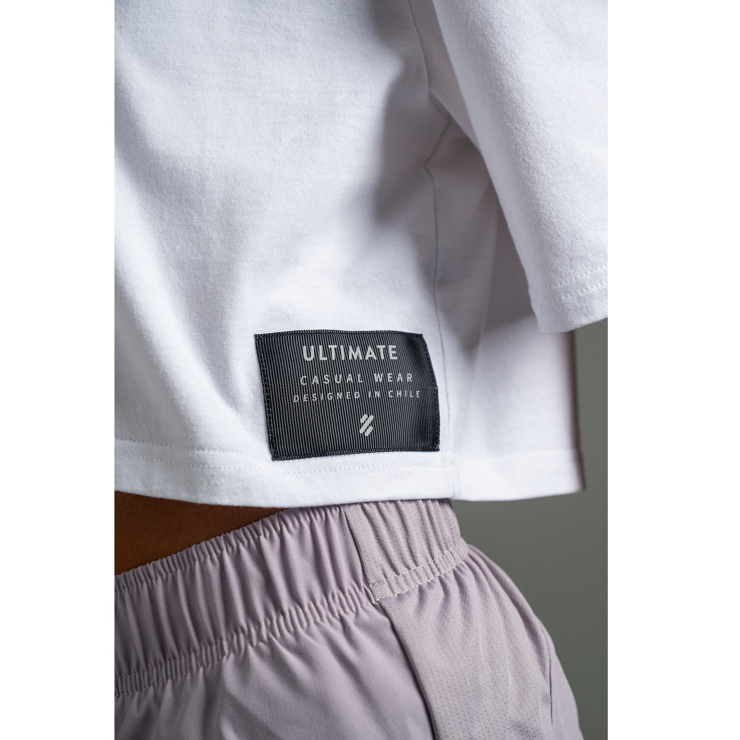 POLO TODA ACTIVIDAD MUJER ULTIMATE FITNESS BLANC THE BLANC ALGODÓN CASUAL CROP MANGA CORTA - 7