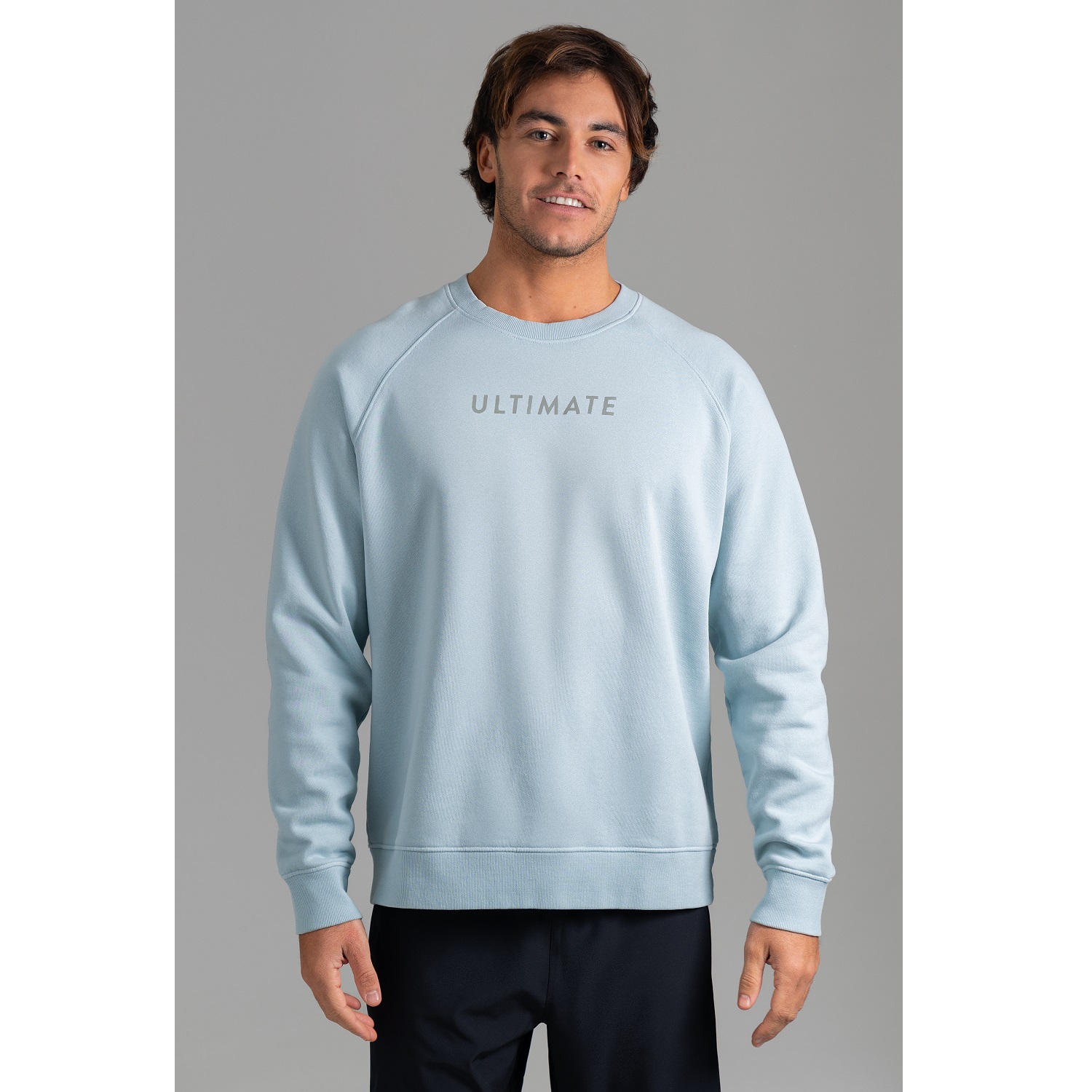POLERA TODA ACTIVIDAD HOMBRE ULTIMATE FITNESS MINT CASUAL RAGLAN - 1