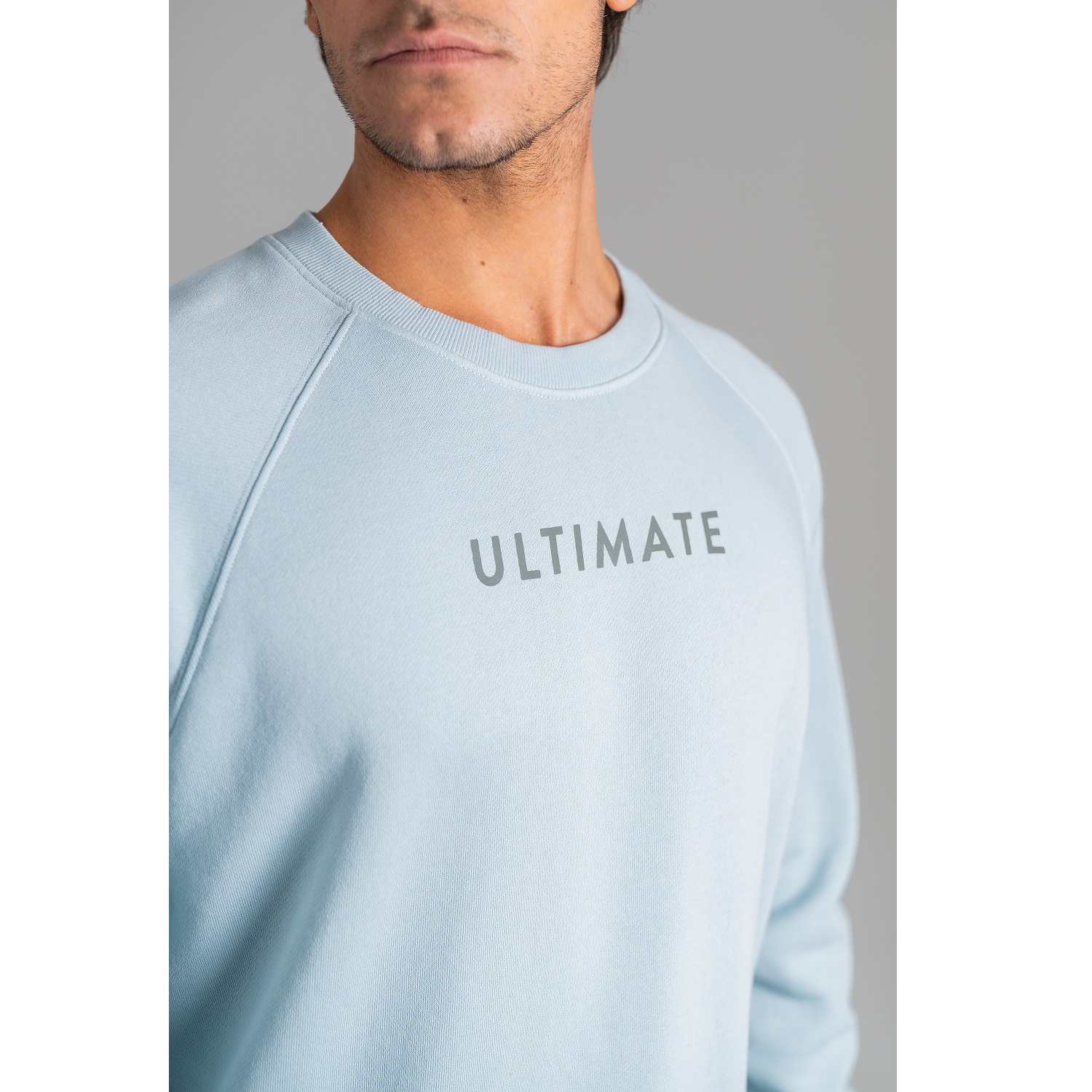 POLERA TODA ACTIVIDAD HOMBRE ULTIMATE FITNESS MINT CASUAL RAGLAN - 4