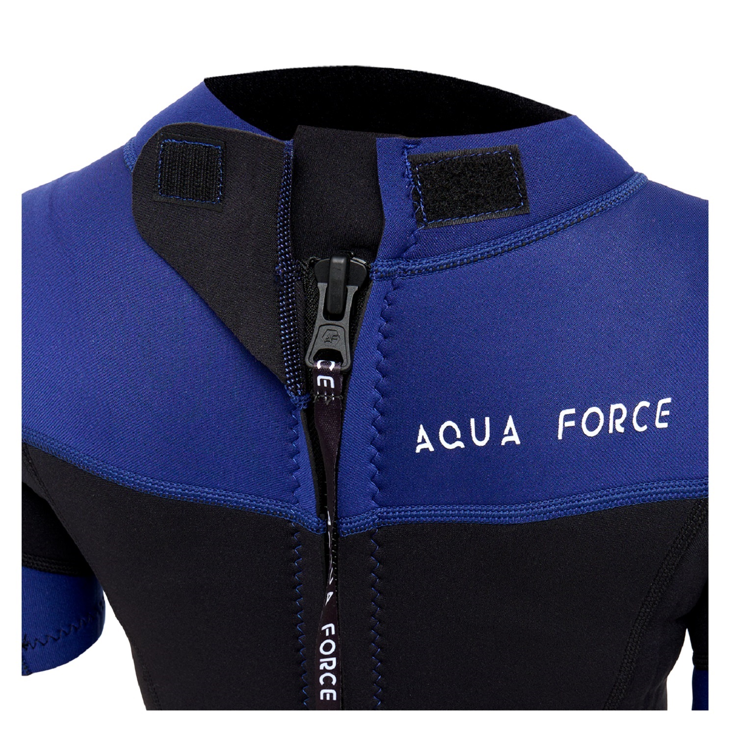 TRAJE AGUA NIÑO AQUA FORCE CORTO 10 AZUL 2 MM - 7