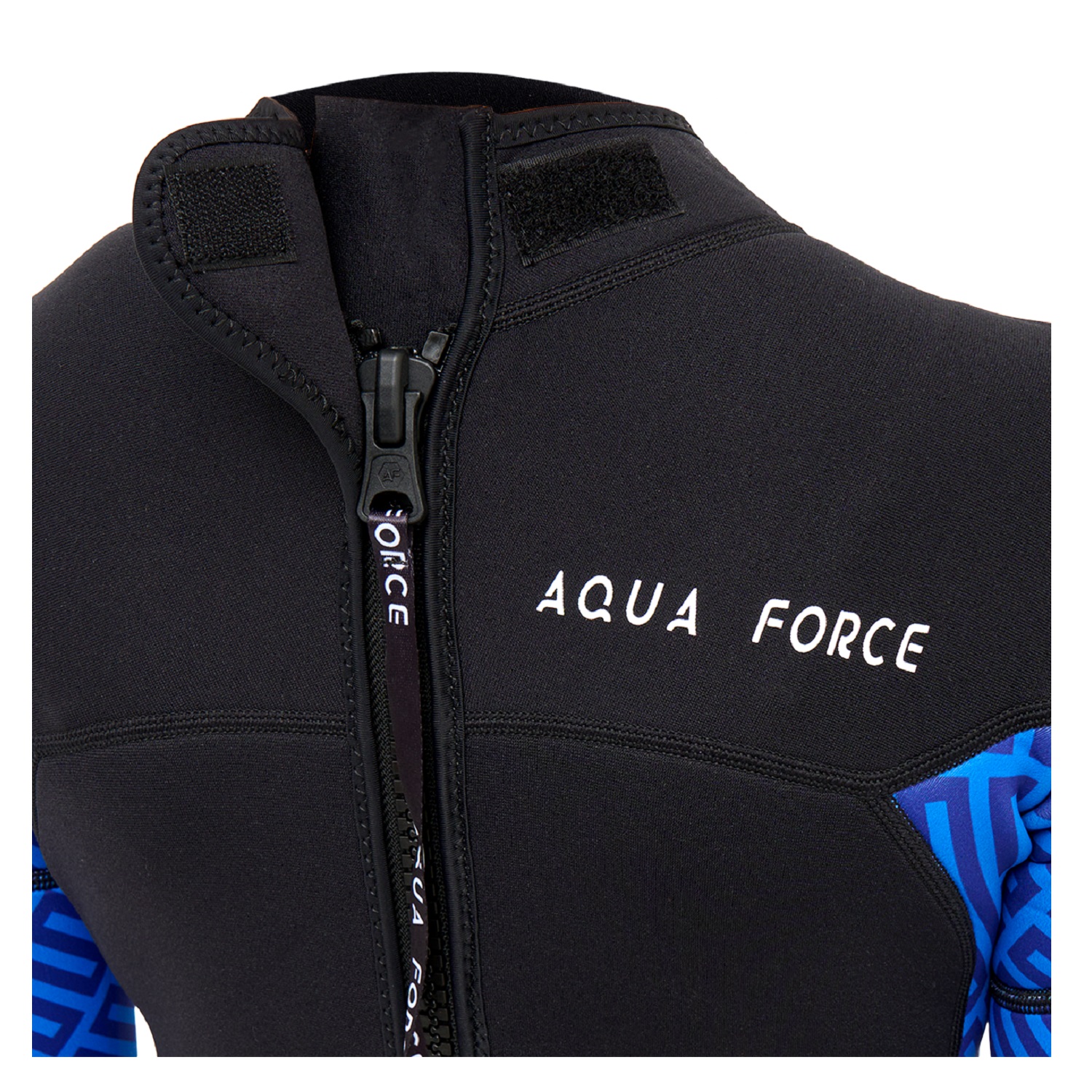 TRAJE AGUA NIÑO AQUA FORCE LARGO 2 AZUL 2 MM - 7
