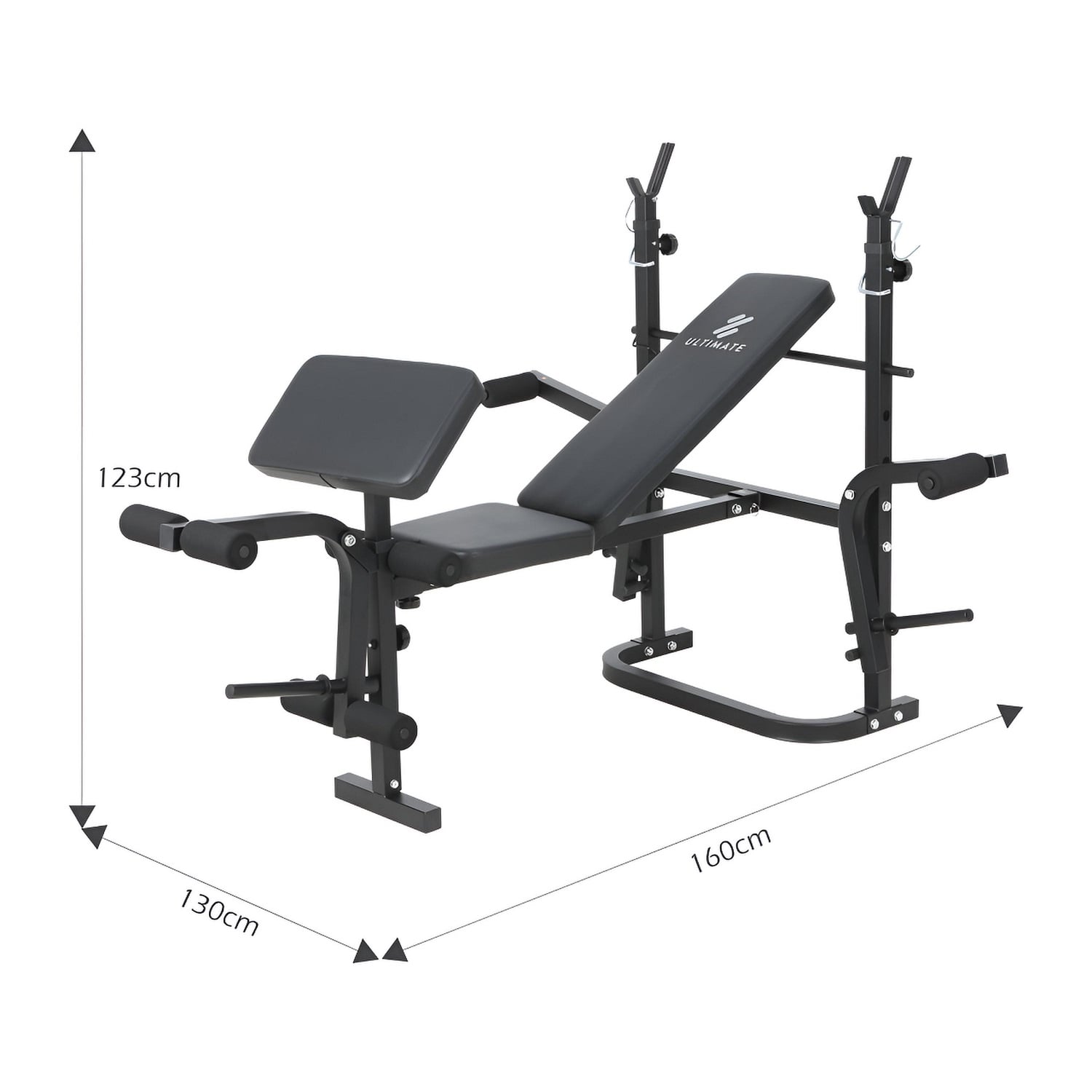 BANCA ULTIMATE FITNESS BM70 EJERCICIOS MULTIFUNCIÓN PRESS 70 PRO - 2