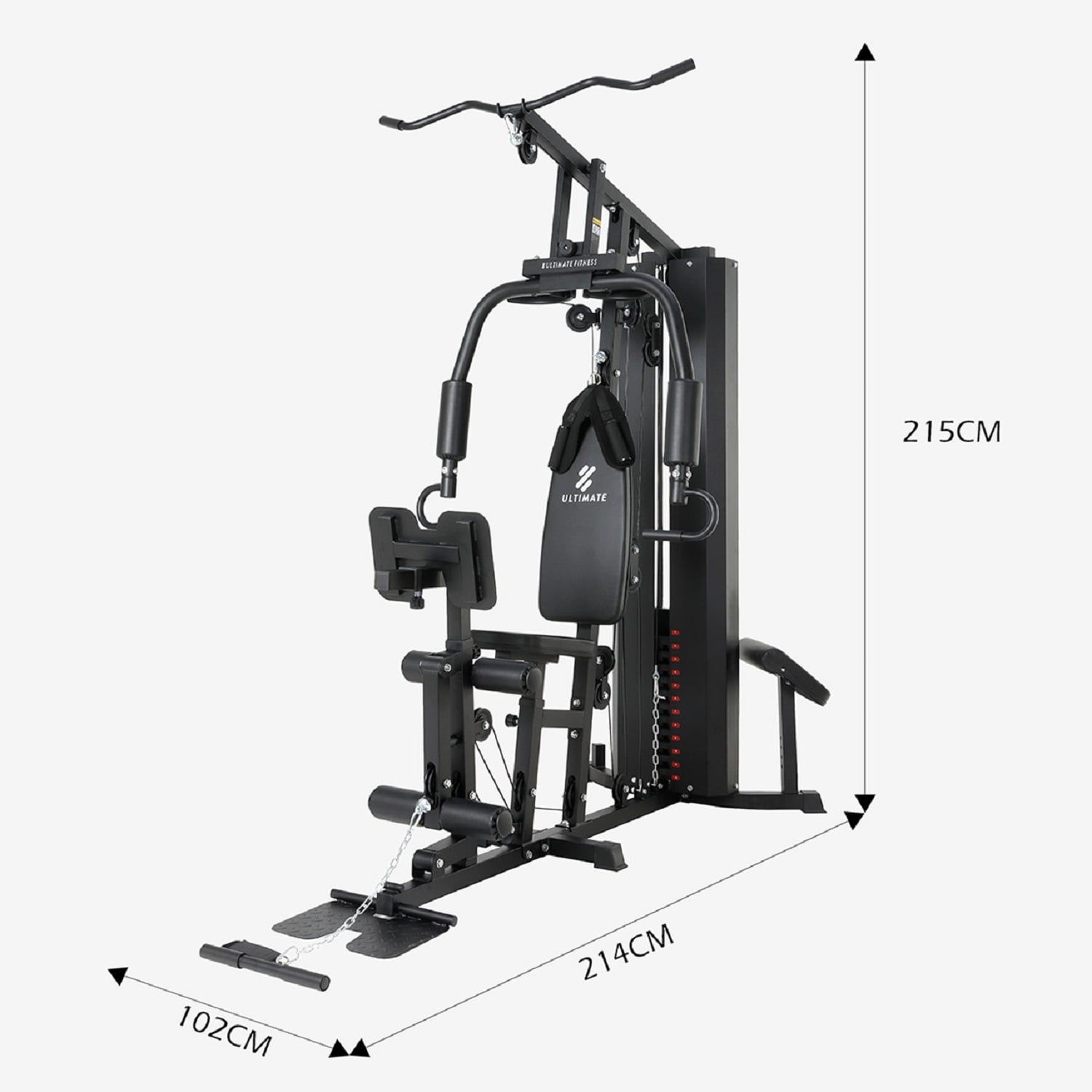 HOME GYM P650 PRO 80 KG - 2