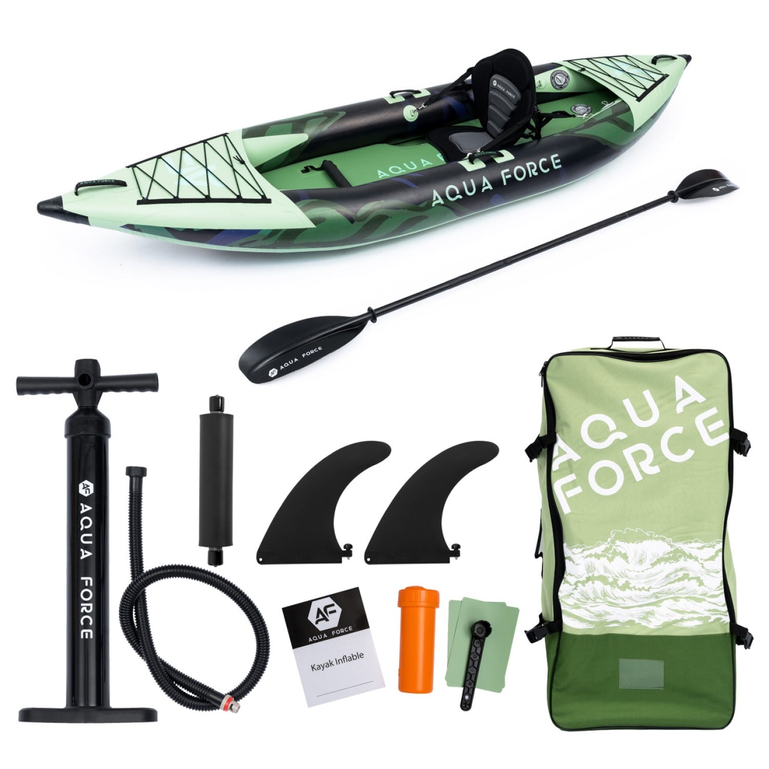 KAYAK INFLABLE DROP STITCH 1 PERSONA 320CM TOUCAN - 2