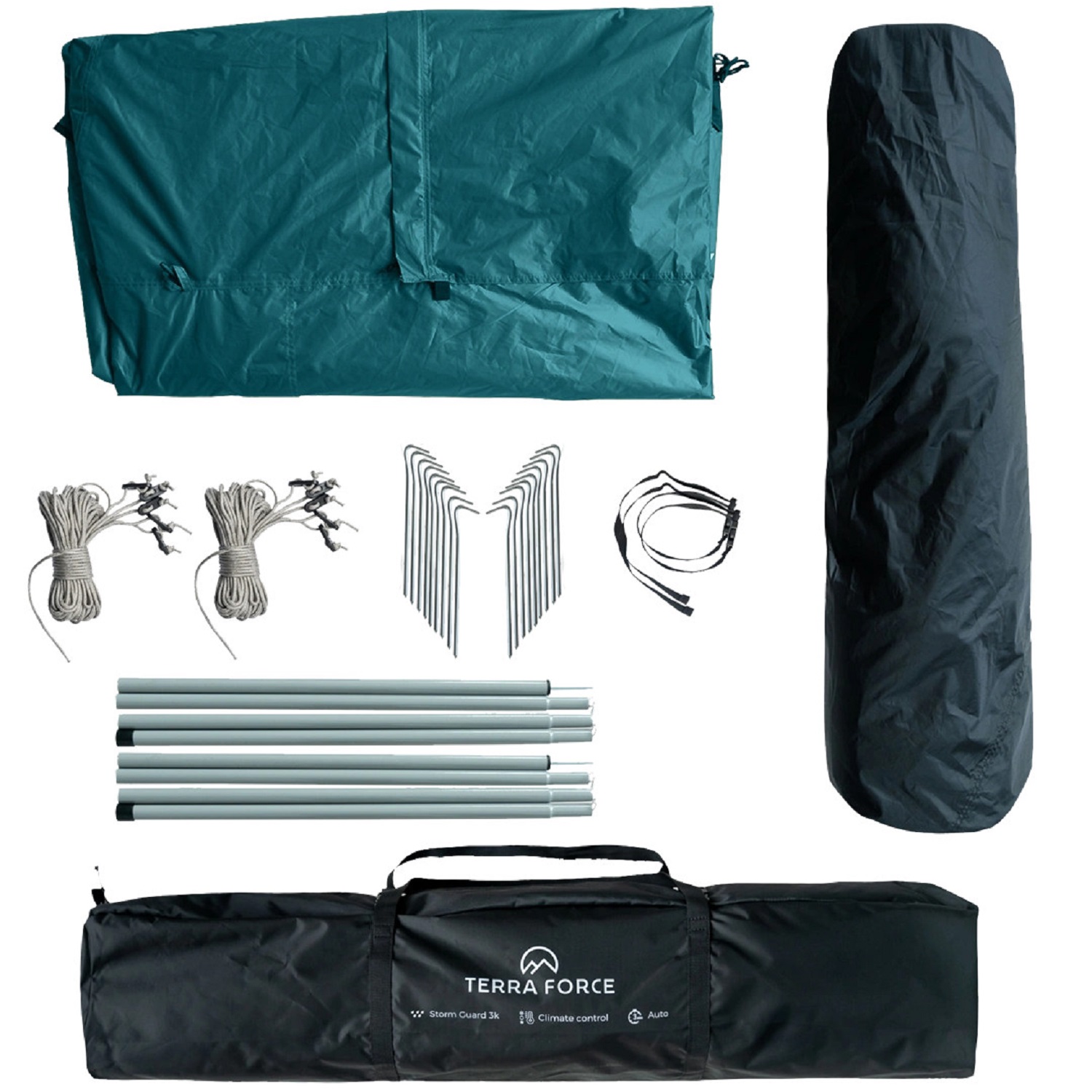 CARPA 3 ESTACIONES 6 PERSONAS STORM GUARD AUTO-FRESH 3K AZUL - 6
