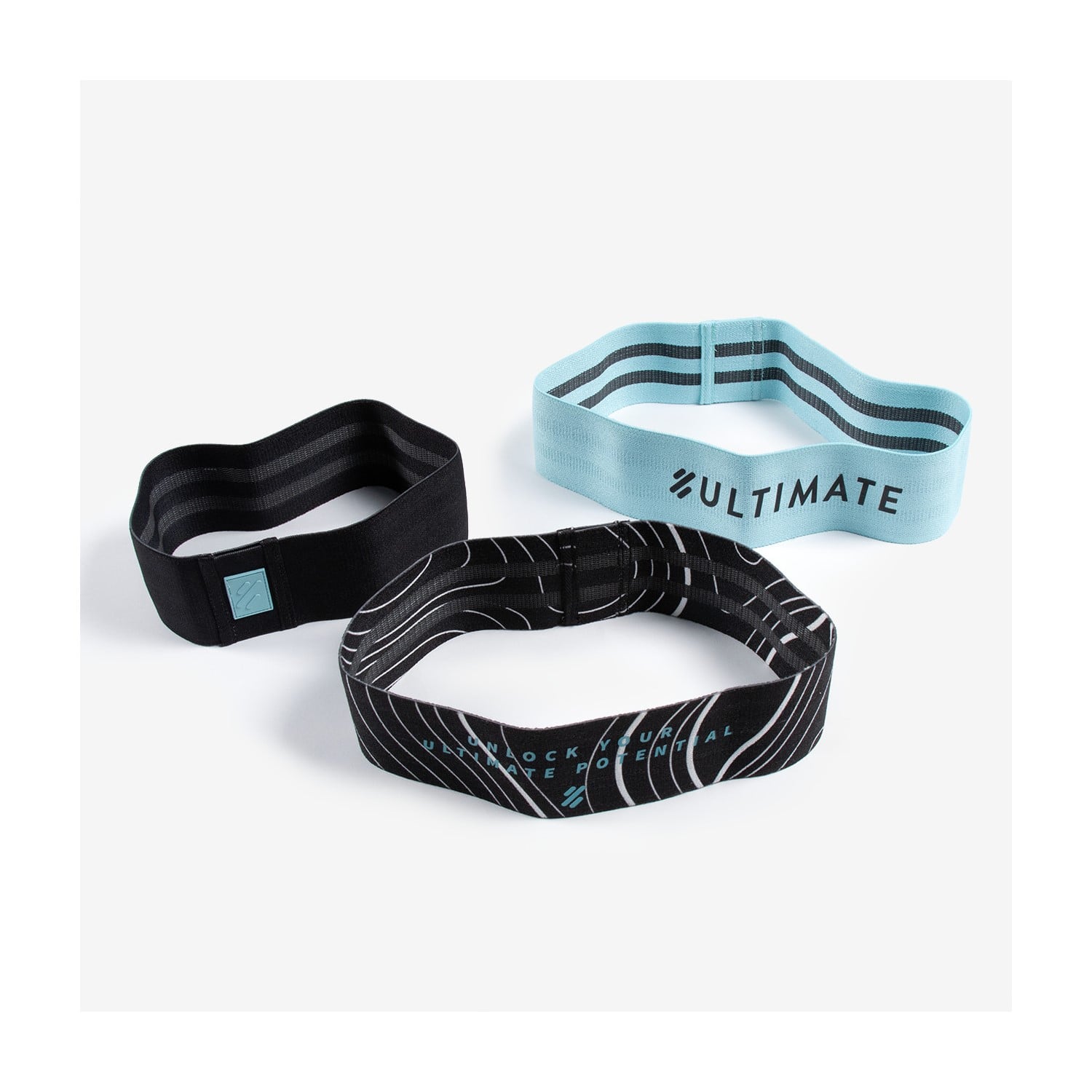 ULTIMATE PACK ELASTIC NEGRO - CELESTE - 6