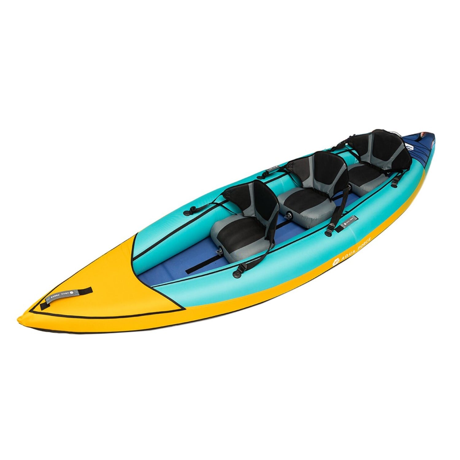 KAYAK WAVER 3 PERSONAS 390CM TURQUESA - 1