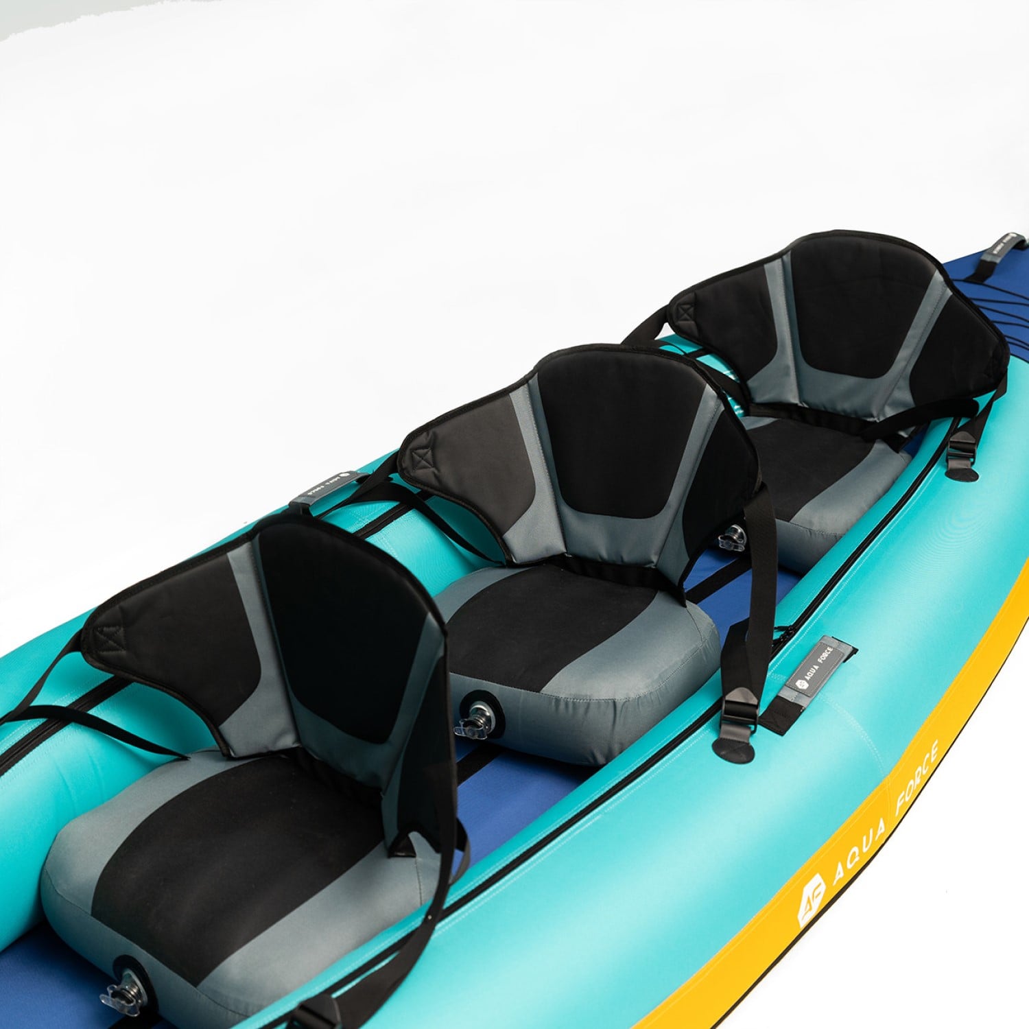 KAYAK WAVER 3 PERSONAS 390CM TURQUESA - 3