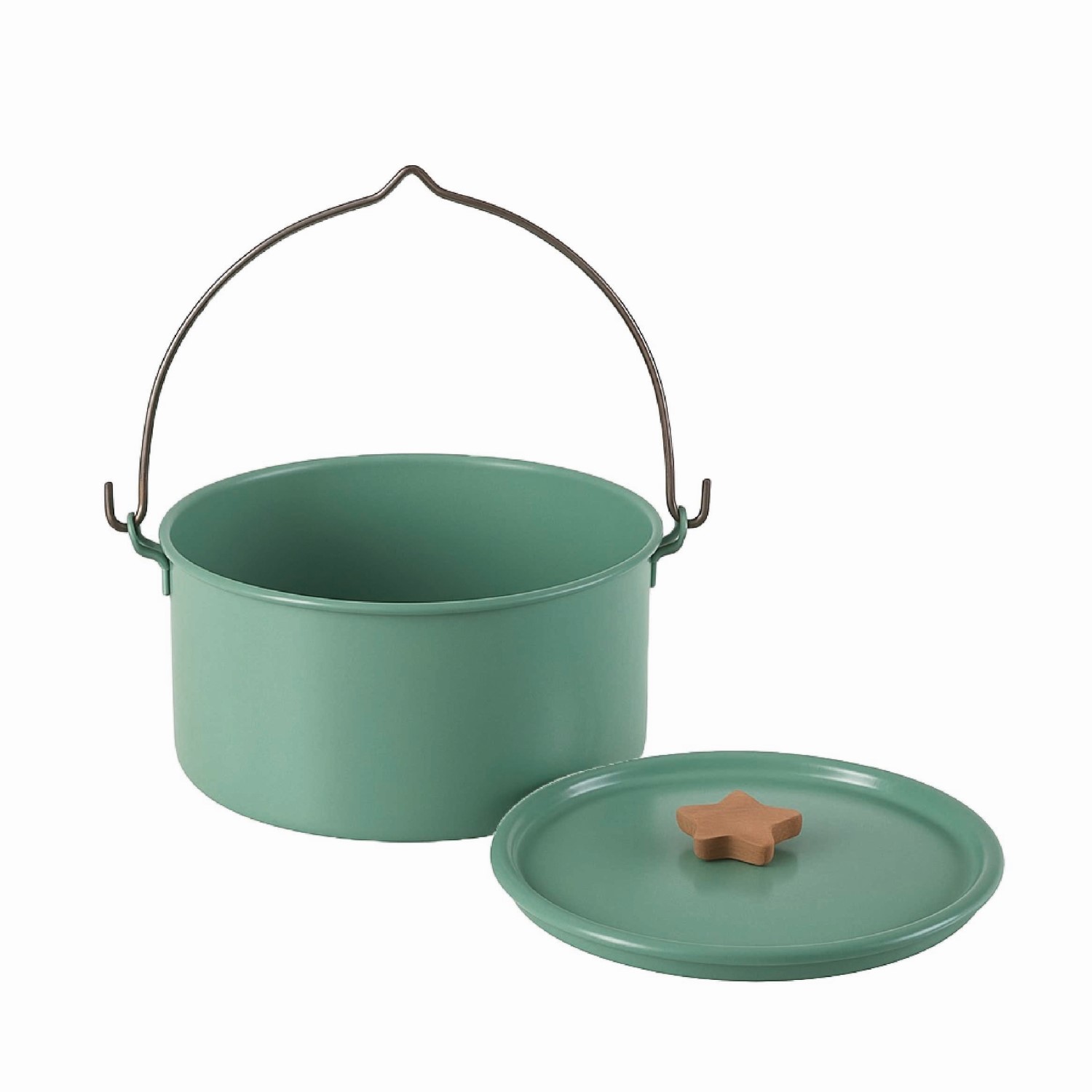 OLLA CAMPING 4,2L COLGANTE TURQUESA - 3