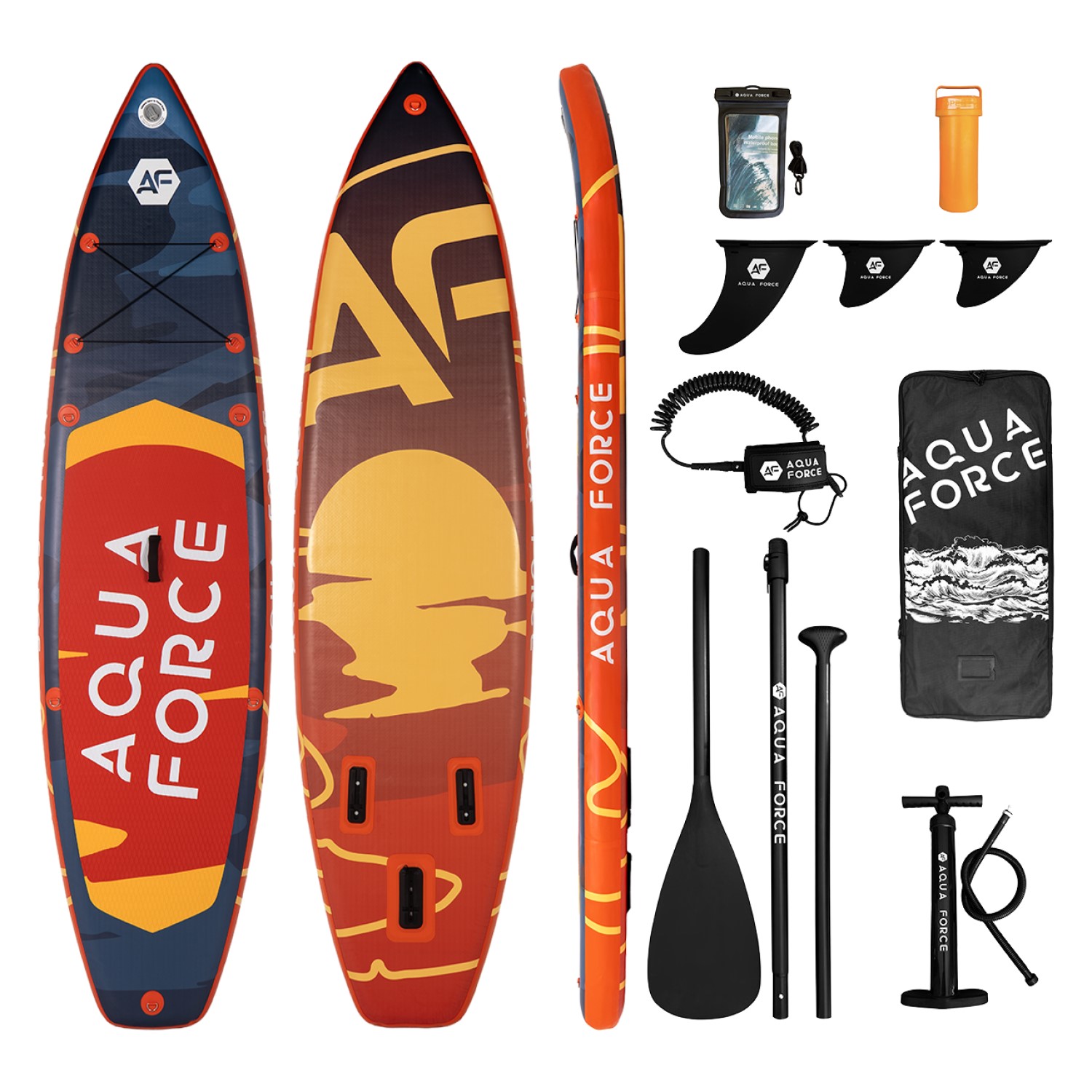 STAND UP PADDLE BOARD INFLABLE 11'0'' DUSK - DOBLE CAPA - 8