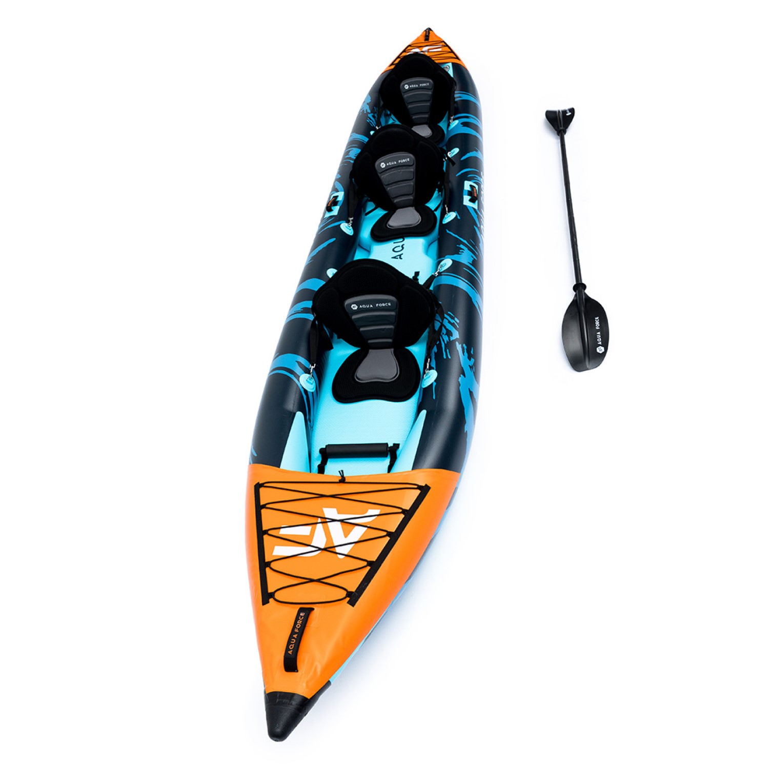 KAYAK INFLABLE DROP STITCH 3 PERSONAS 500CM HONU - 5