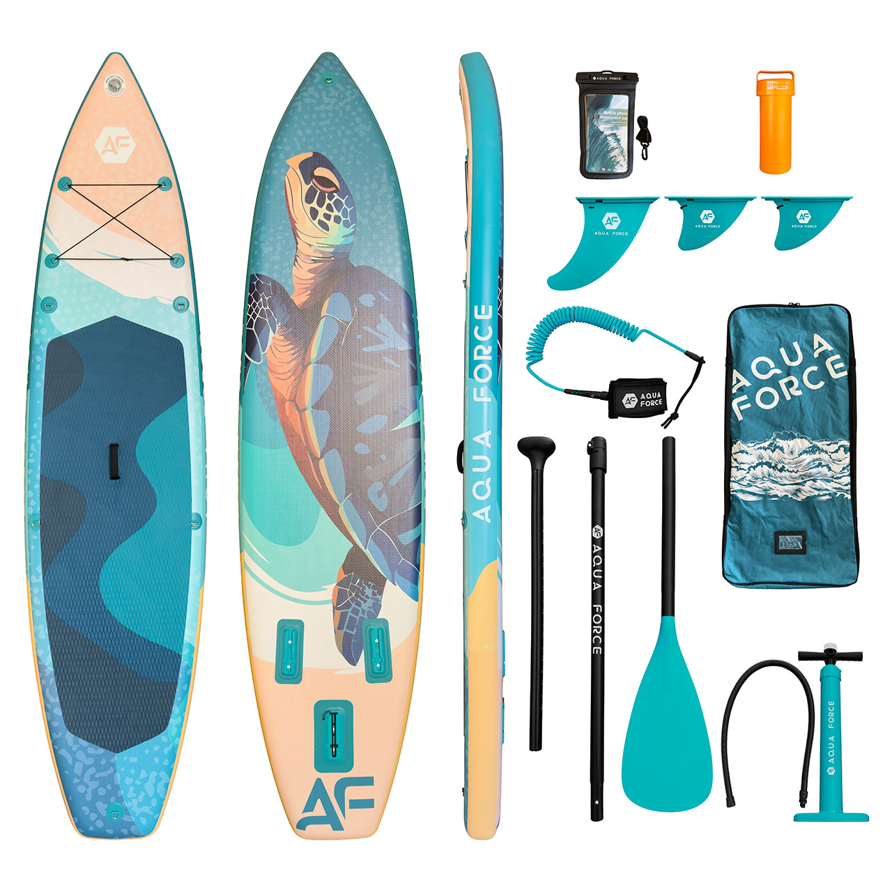 STAND UP PADDLE BOARD INFLABLE 11'6'' ANGA - DOBLE CAPA - 5