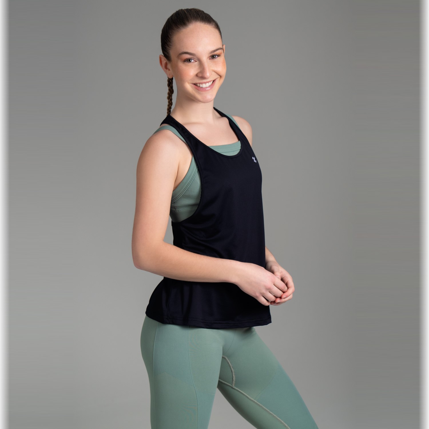 POLO DEPORTIVO SIN MANGAS PARA MUJER - WHITE MOON - 1