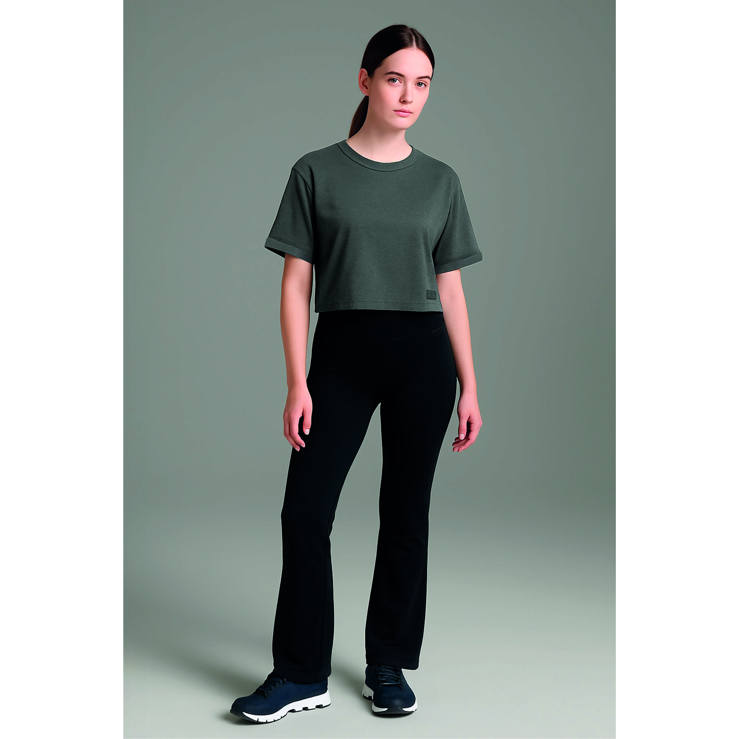 ULTIMATE POLO MC MUJER DARK GRAY - 1