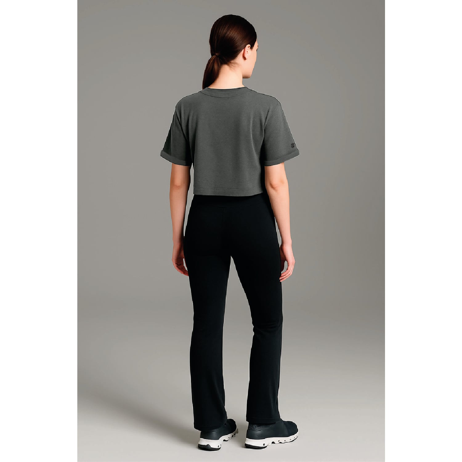 ULTIMATE POLO MC MUJER DARK GRAY - 2