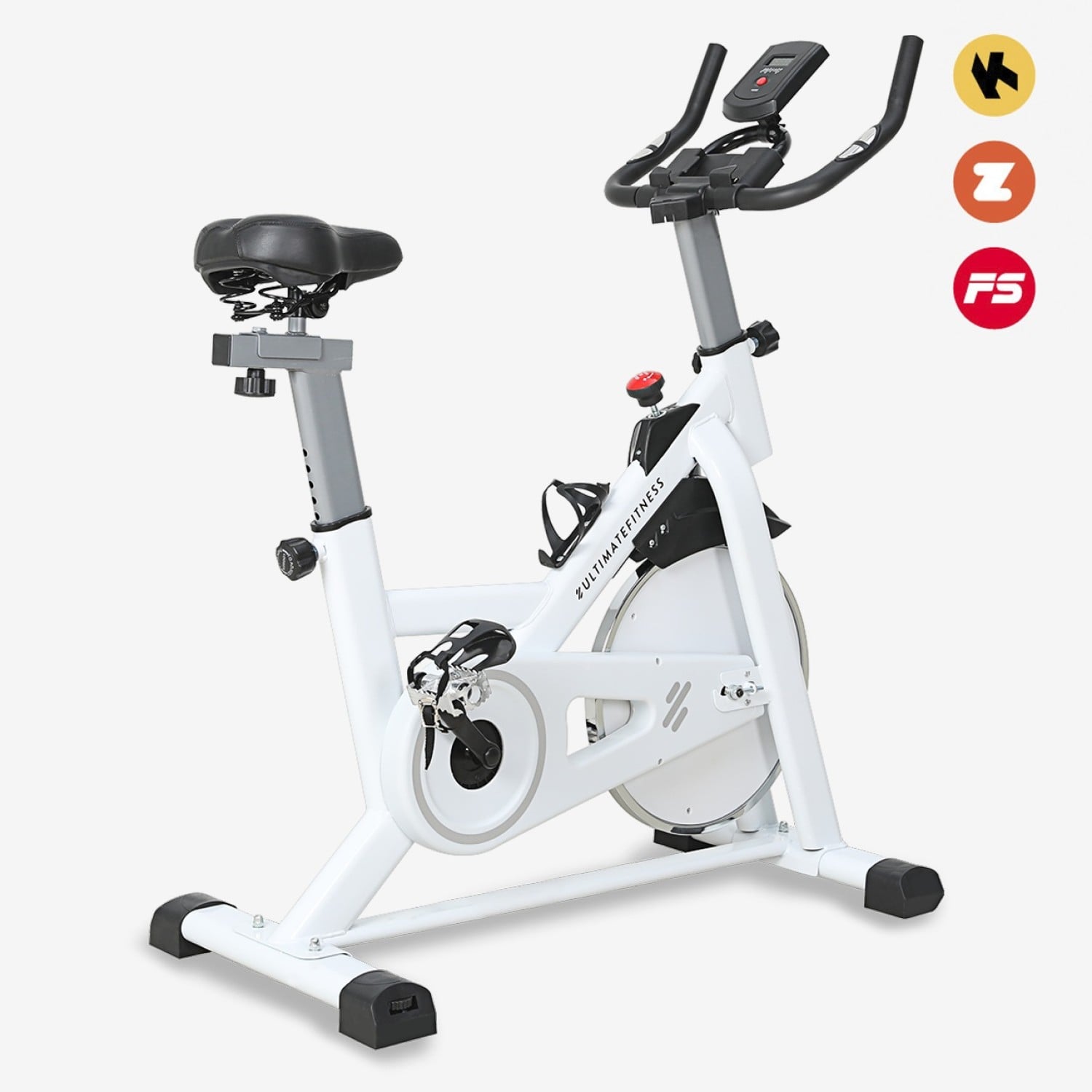 BICICLETA SPINNING Z260 PRO 2.0 WHITE - 1