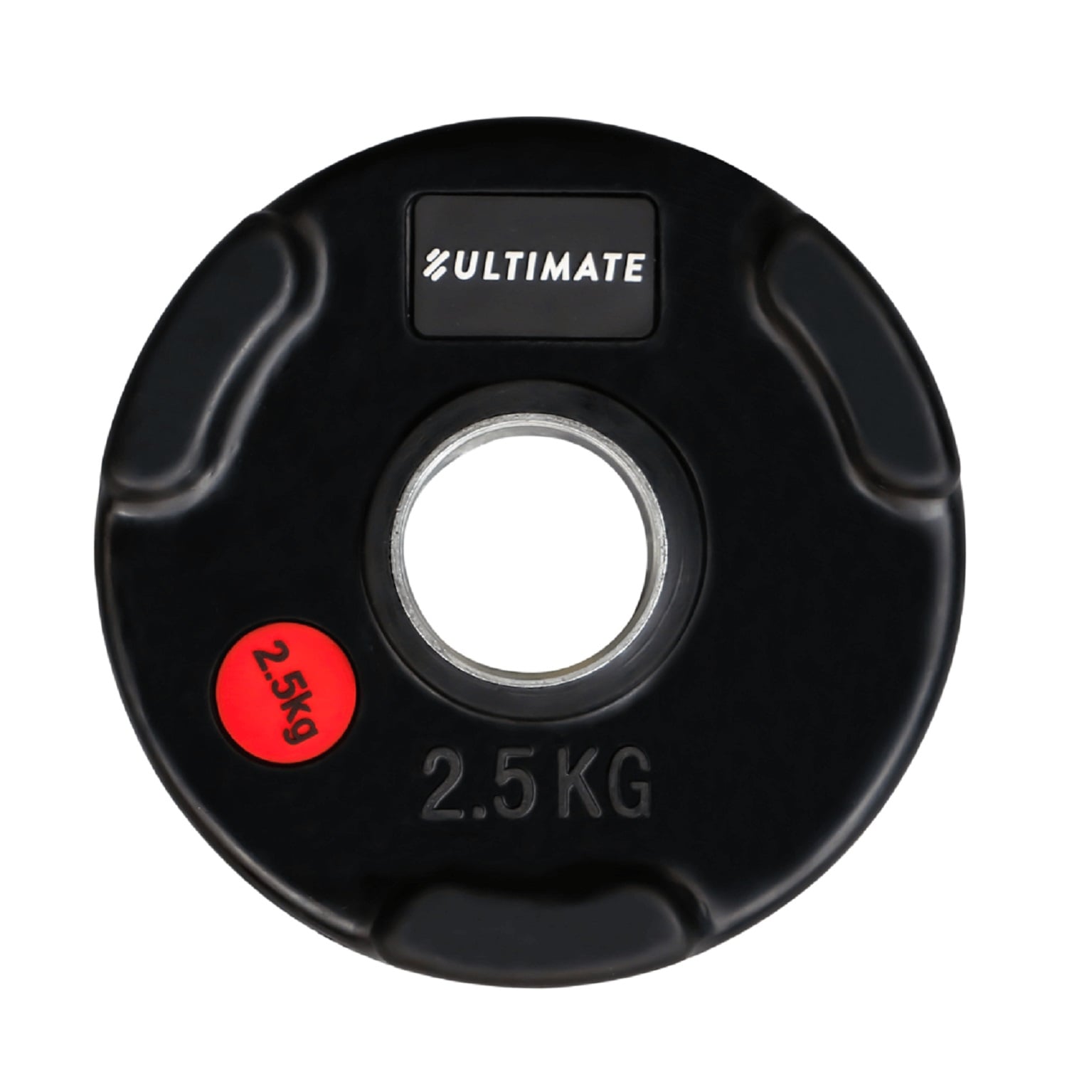 DISCO OLIMPICO ENGOMADO CON AGARRES 2.5 KG - 1