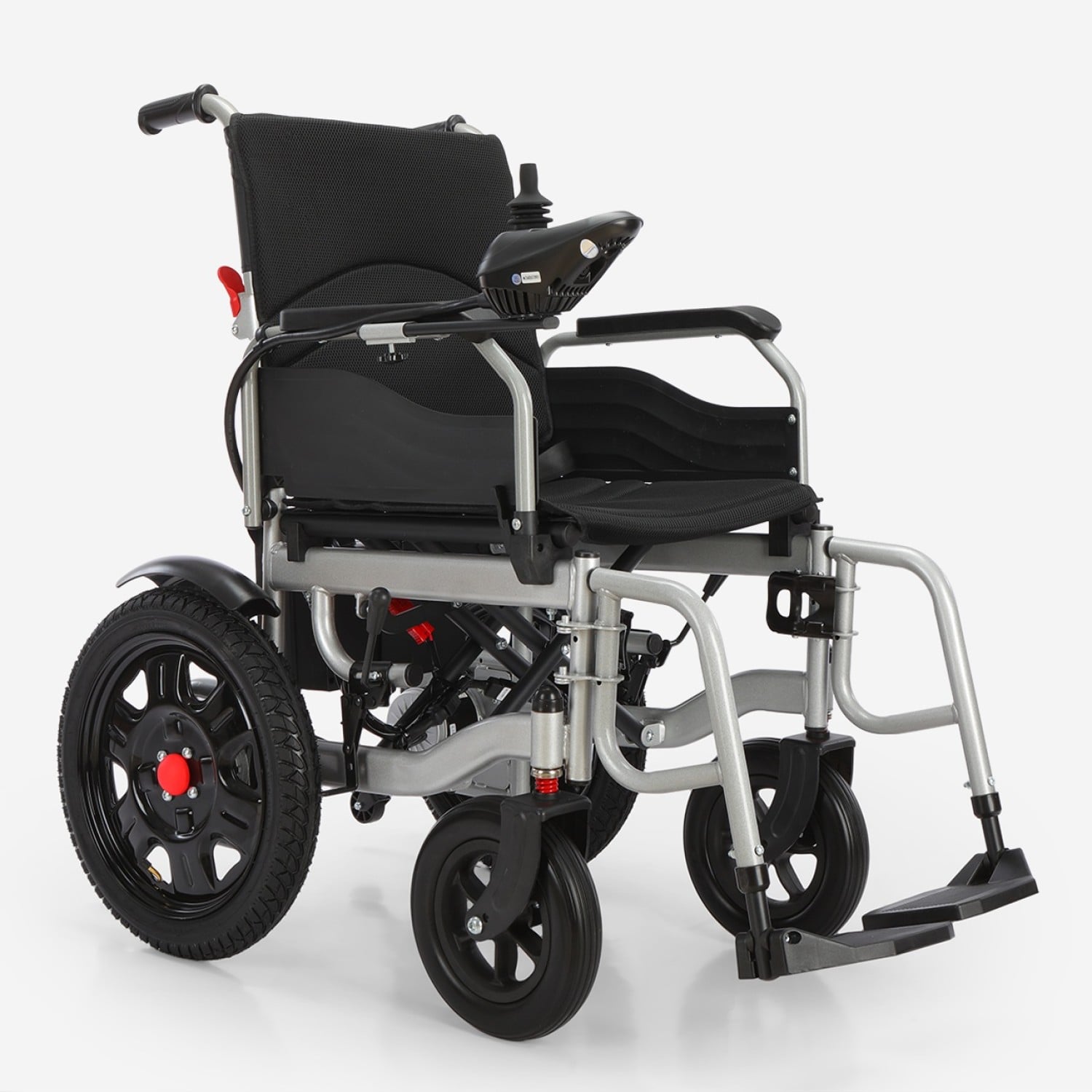 SILLA DE RUEDAS ELECTRICA COMFORT PREMIUM - GRIS - 1