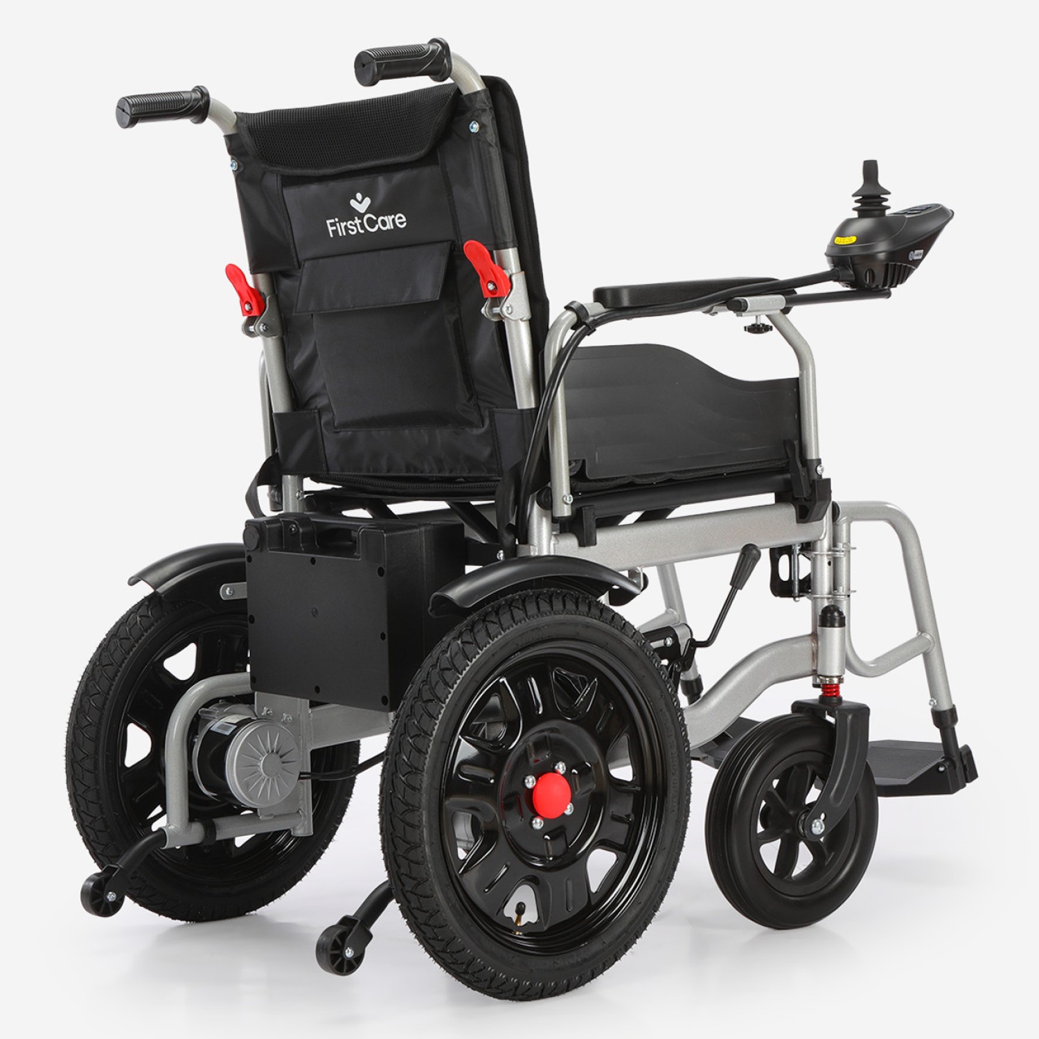 SILLA DE RUEDAS ELECTRICA COMFORT PREMIUM - GRIS - 3