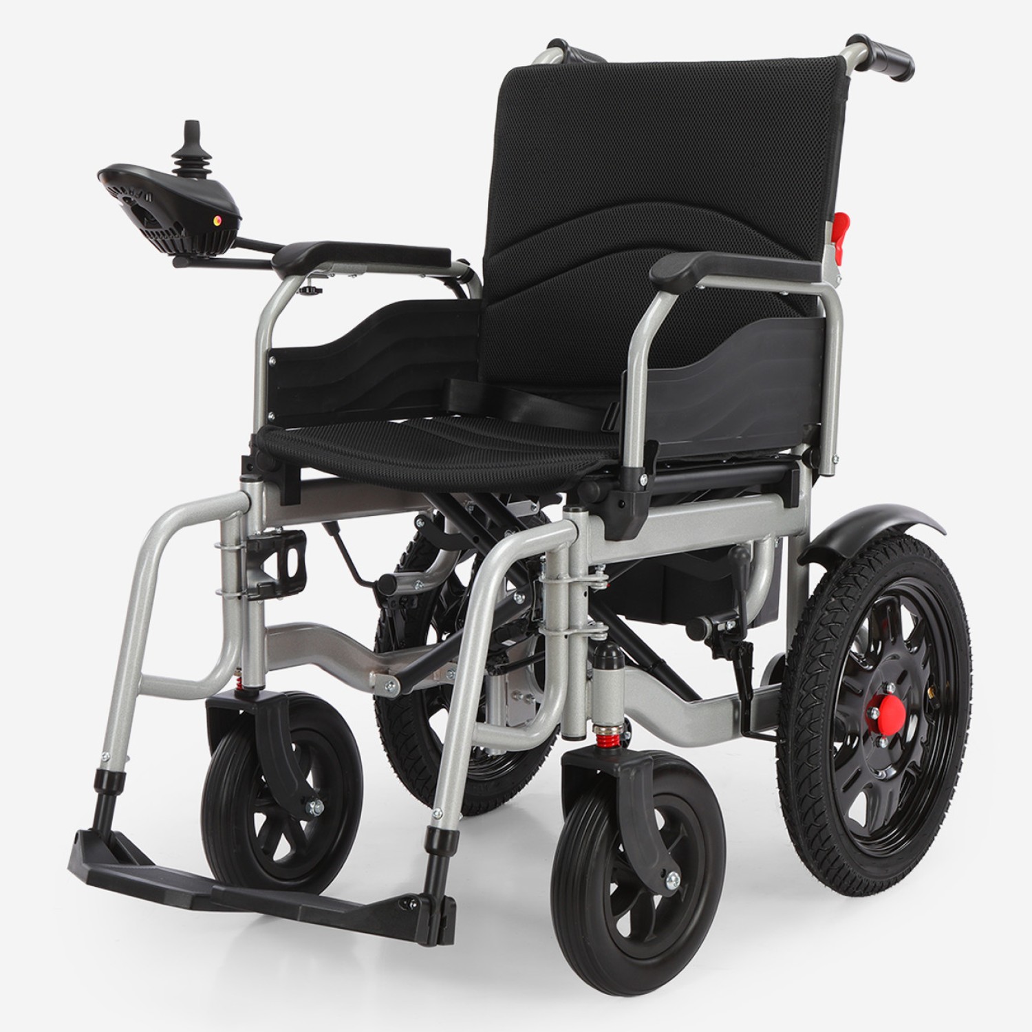 SILLA DE RUEDAS ELECTRICA COMFORT PREMIUM - GRIS - 5