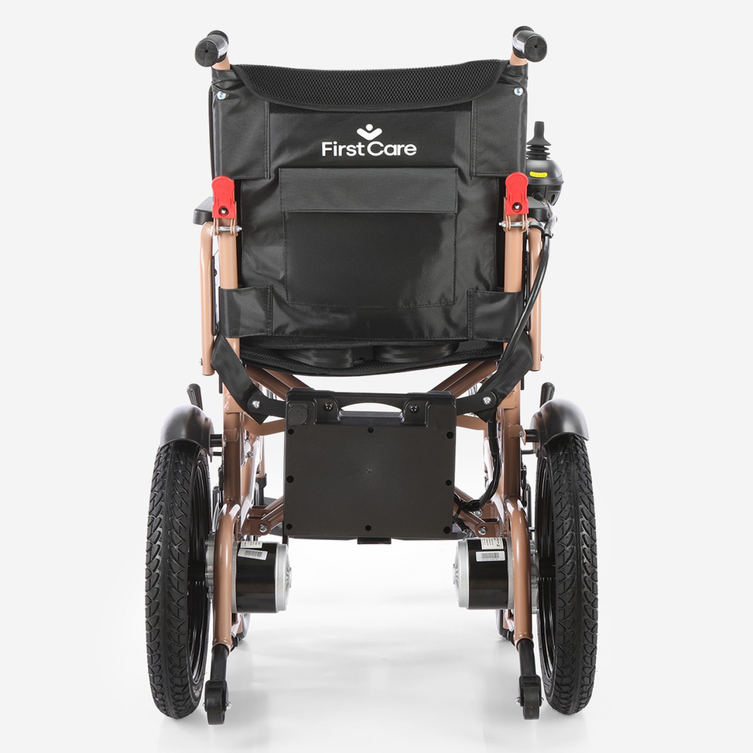 SILLA DE RUEDAS ELECTRICA COMFORT PREMIUM - MARRON - 4