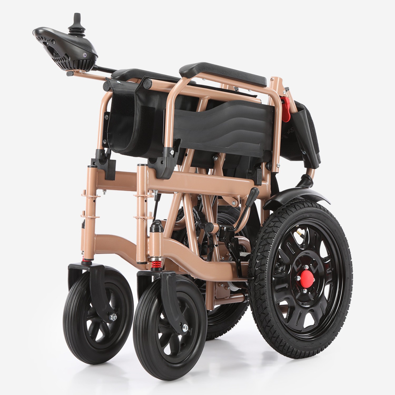 SILLA DE RUEDAS ELECTRICA COMFORT PREMIUM - MARRON - 8