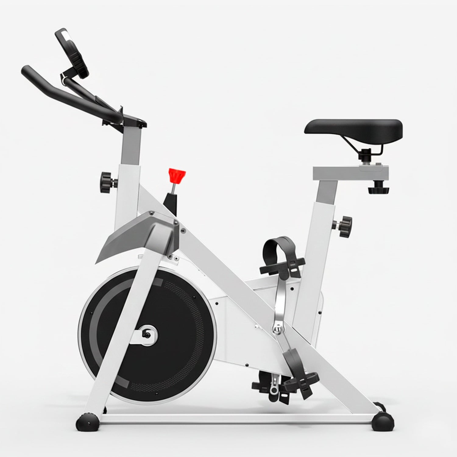 BICICLETA SPINNING Z160 PRO 2.0 COLOR BLANCO - 4