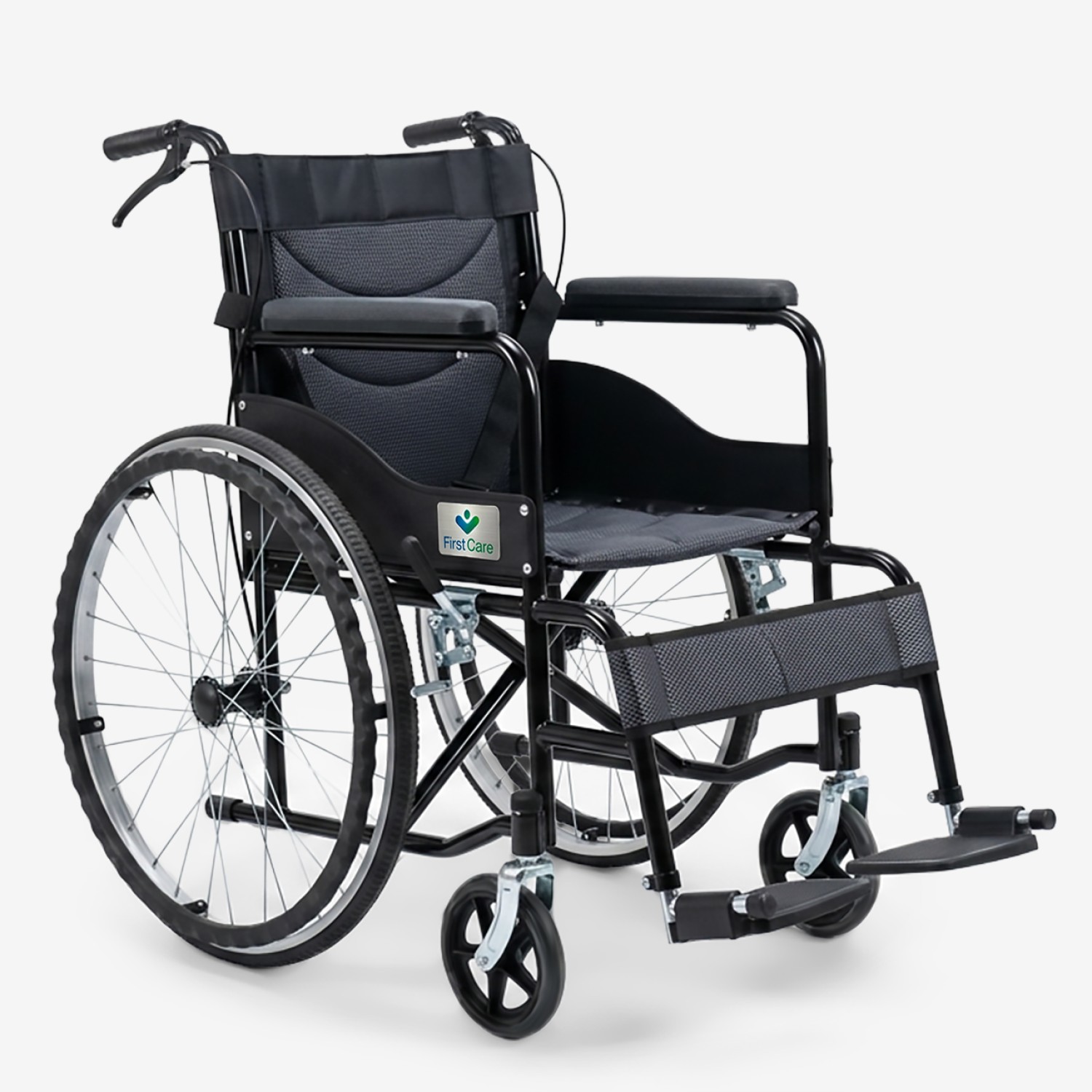 SILLA DE RUEDAS ULTRA LIVIANA PREMIUM - NEGRO - 1