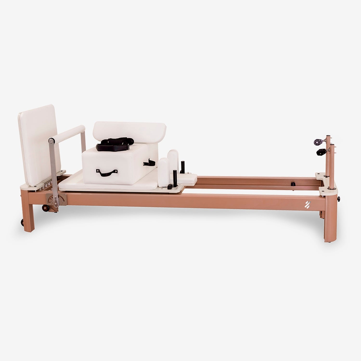 PILATES REFORMER ALUMINIO R700 ELITE - ROSADO - 1