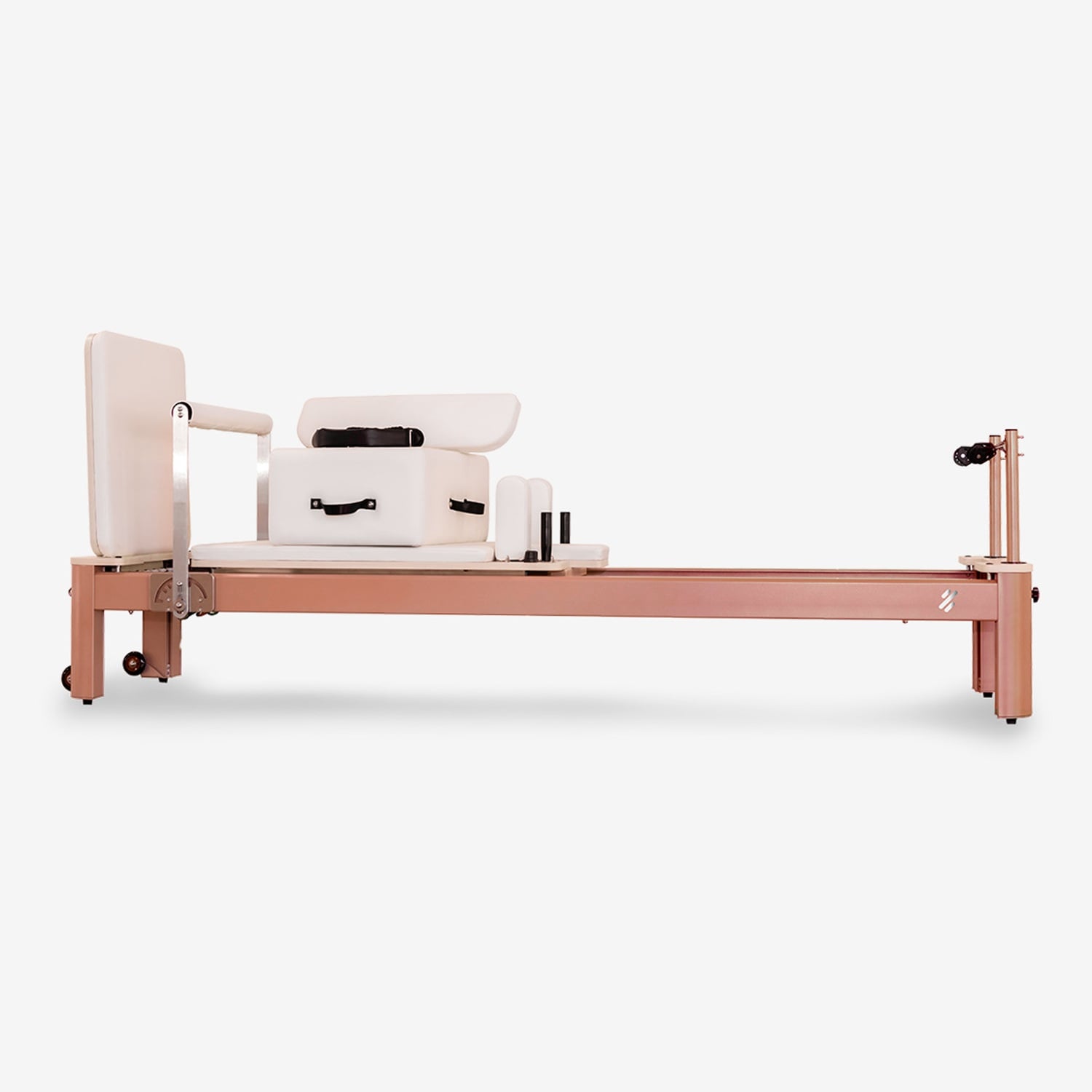 PILATES REFORMER ALUMINIO R700 ELITE - ROSADO - 2