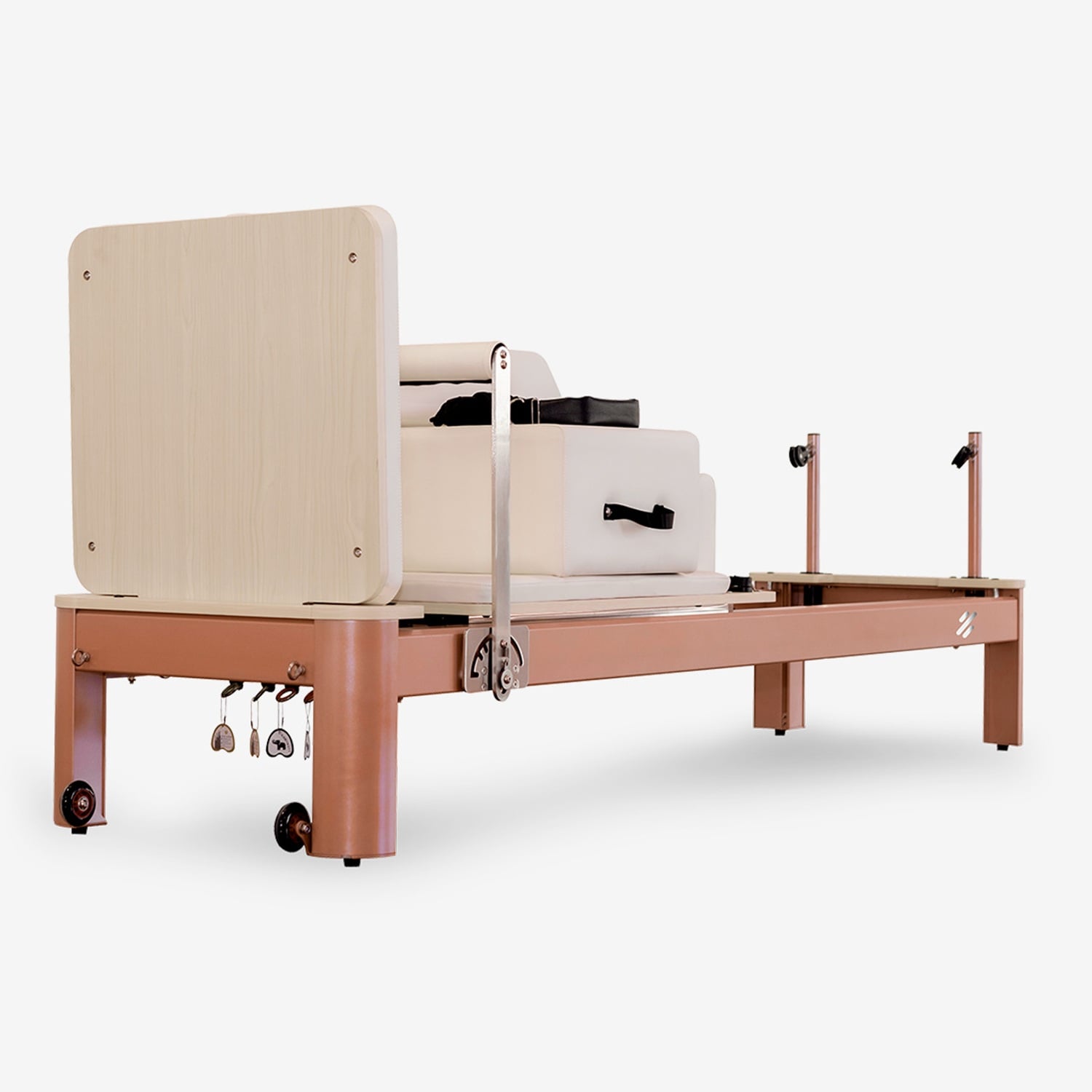 PILATES REFORMER ALUMINIO R700 ELITE - ROSADO - 3
