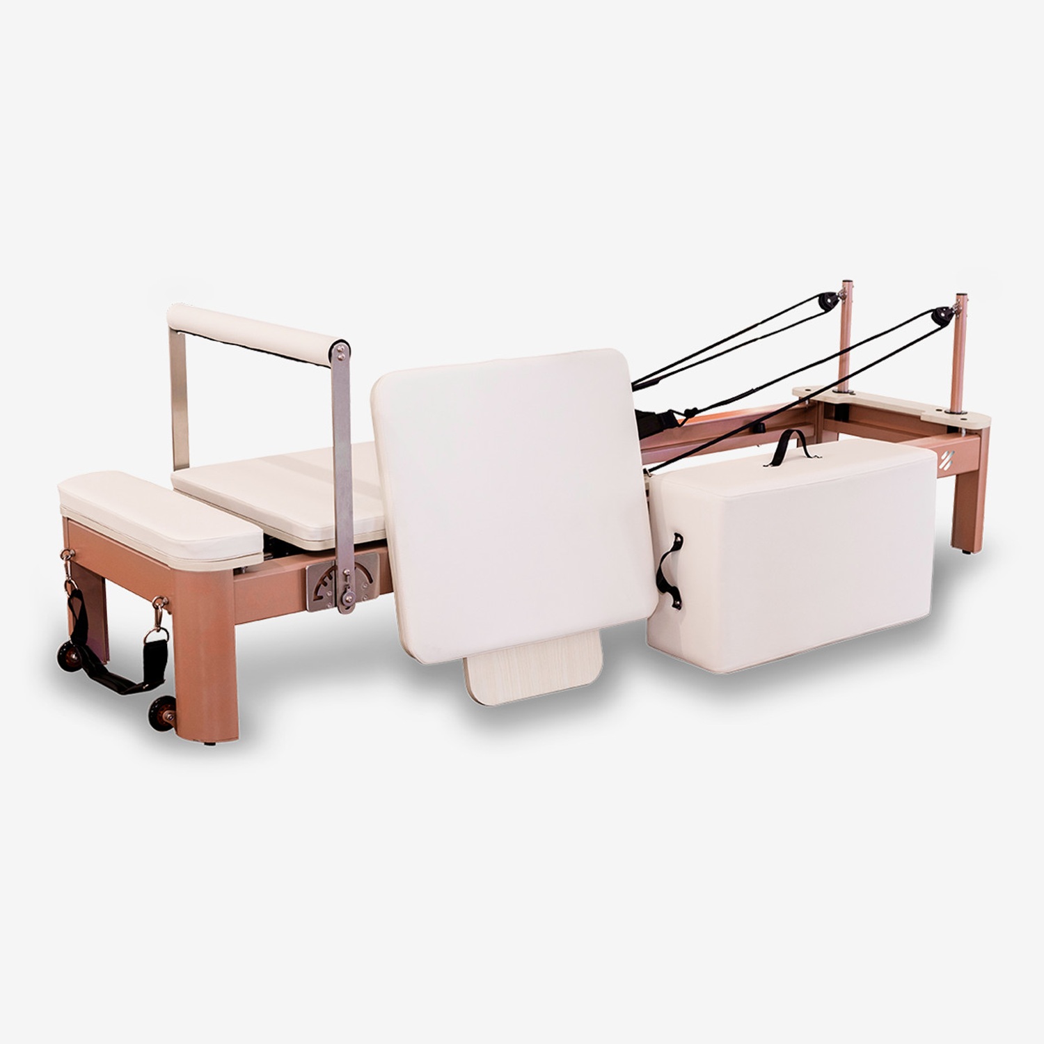 PILATES REFORMER ALUMINIO R700 ELITE - ROSADO - 5
