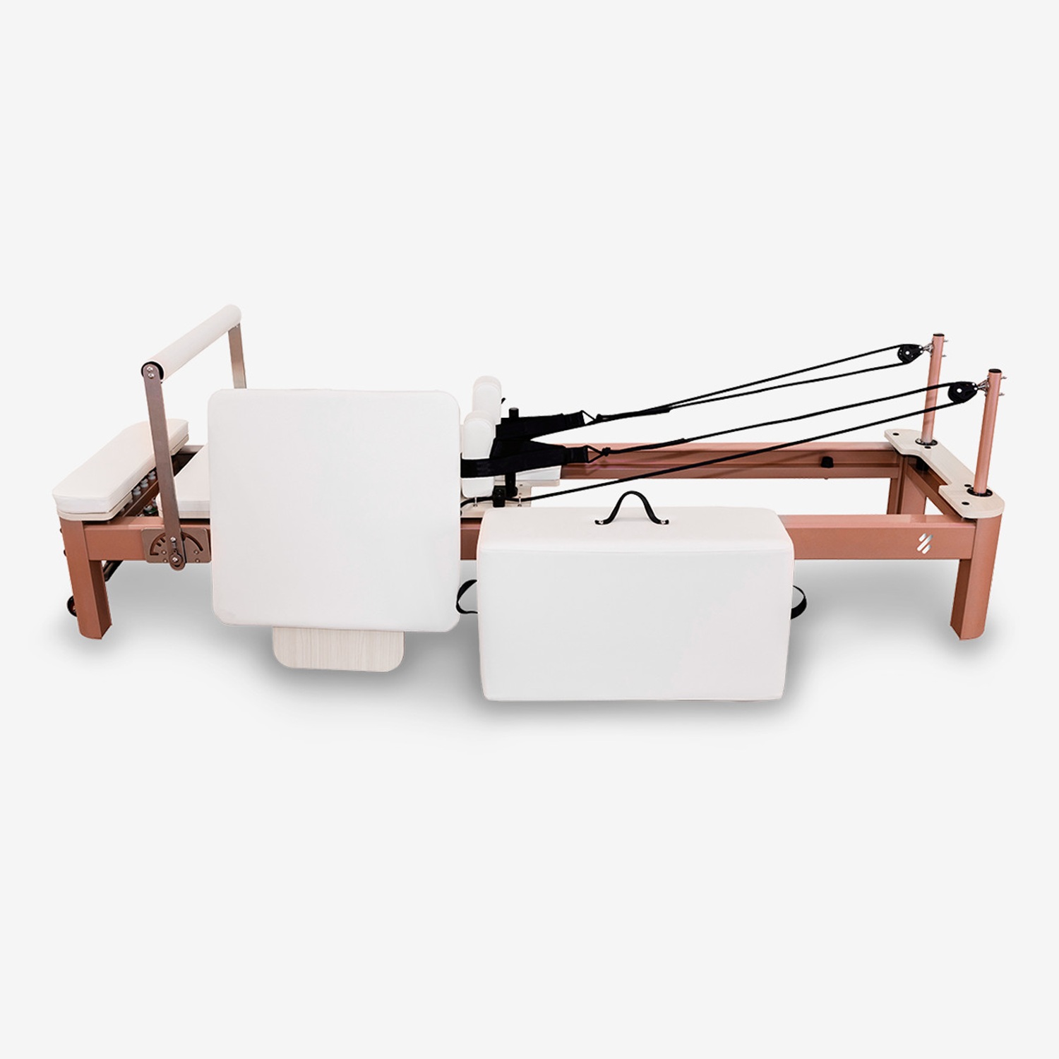 PILATES REFORMER ALUMINIO R700 ELITE - ROSADO - 6