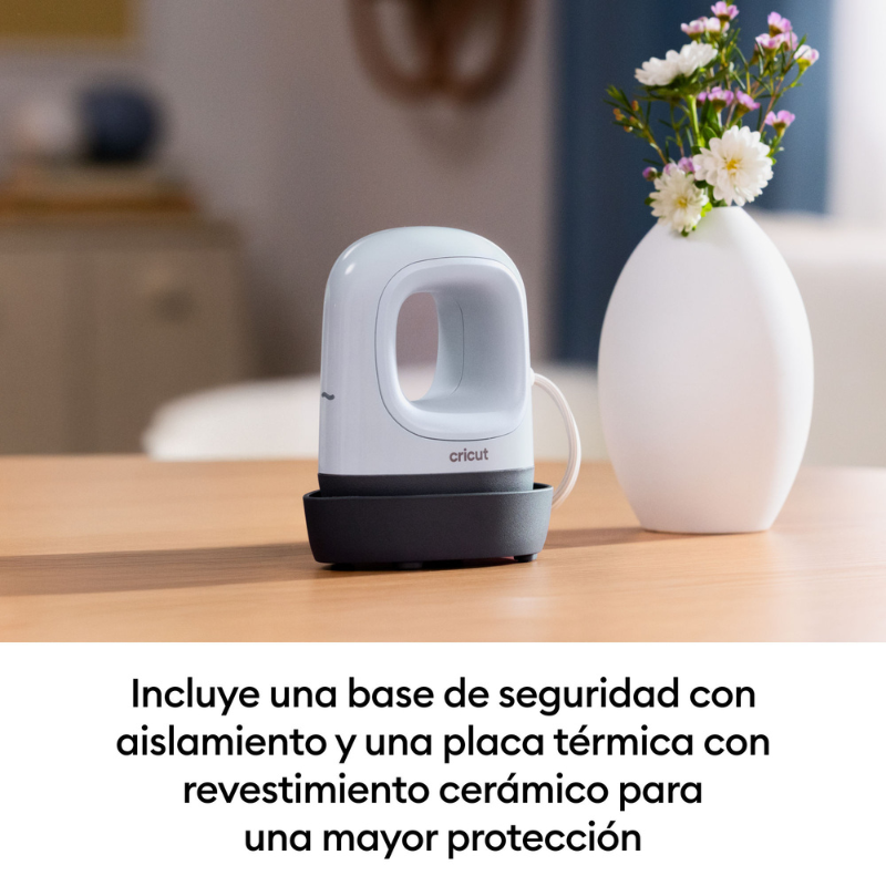 PLANCHA CRICUT EASYPRESS MINI LT AZUL PARA VINIL TEXTIL - 6