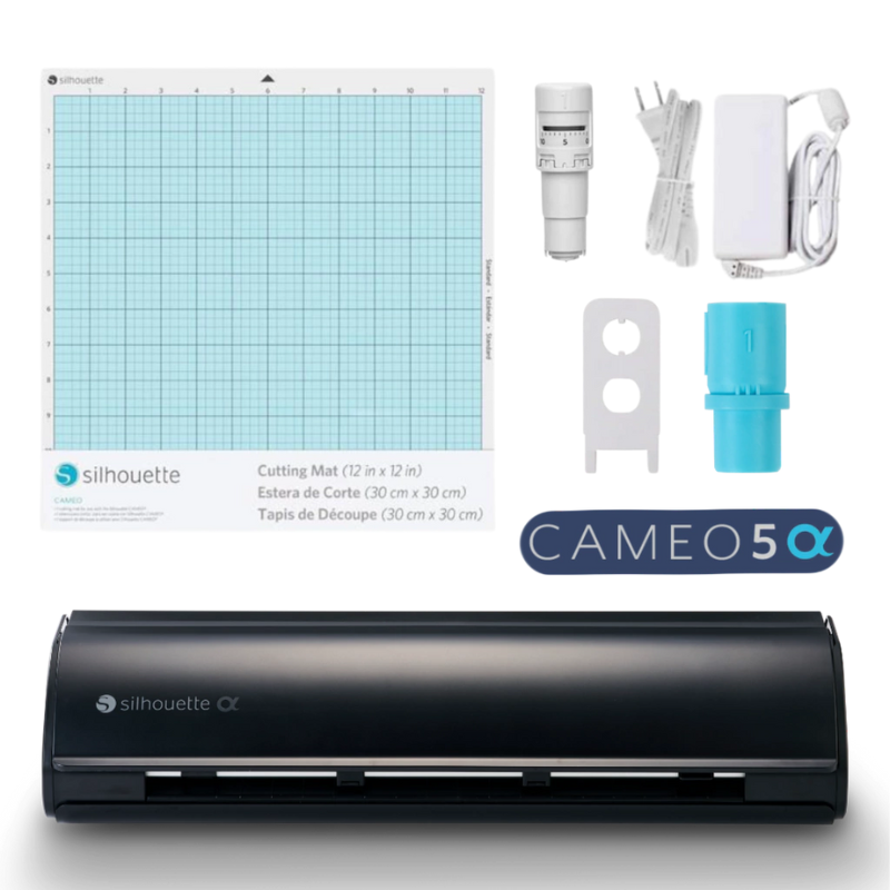 SILHOUETTE CAMEO 5 ALPHA NEGRO - PLOTTER DE CORTE DE VINIL Y MÁS - 3