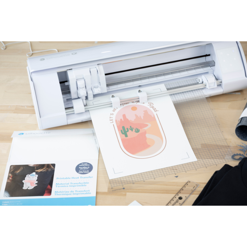 KIT BASICO SILHOUETTE CAMEO5 ALPHA BLANCO Y ACCESORIOS - 9