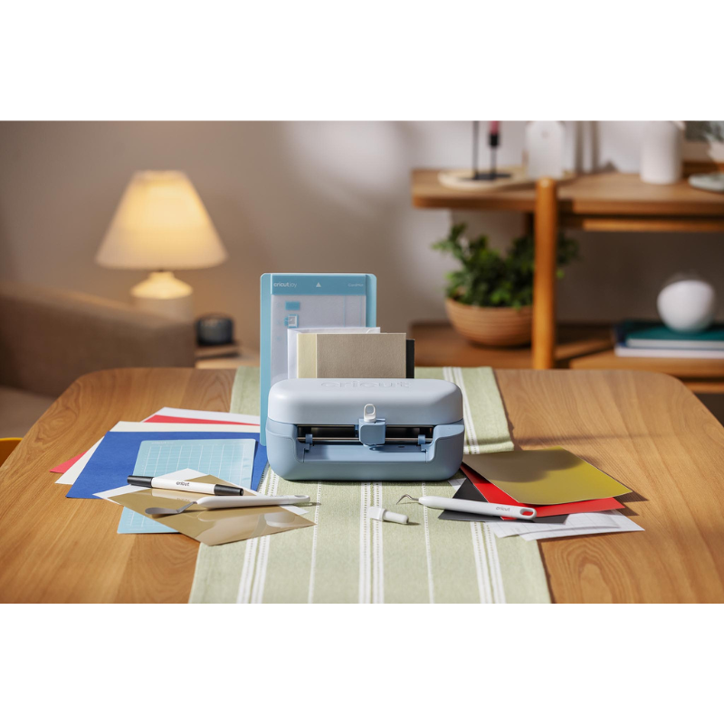PLOTTER DE CORTE CRICUT JOY 2 KIT DELUXE AZUL - HERRAMIENTAS Y MATERIALES - 6